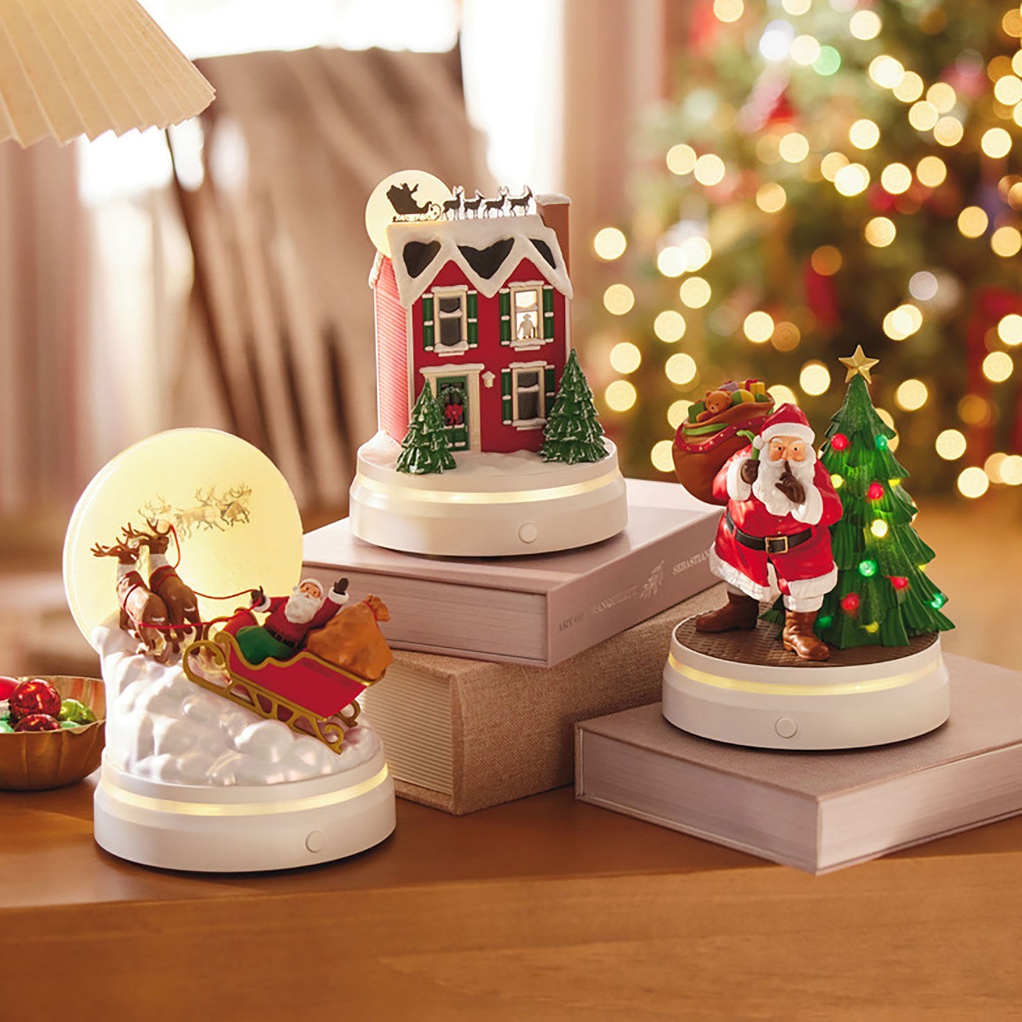 Hallmark Night Before Christmas 3 INTERACTIVE TABLETOP Sound and Light BRAND NEW
