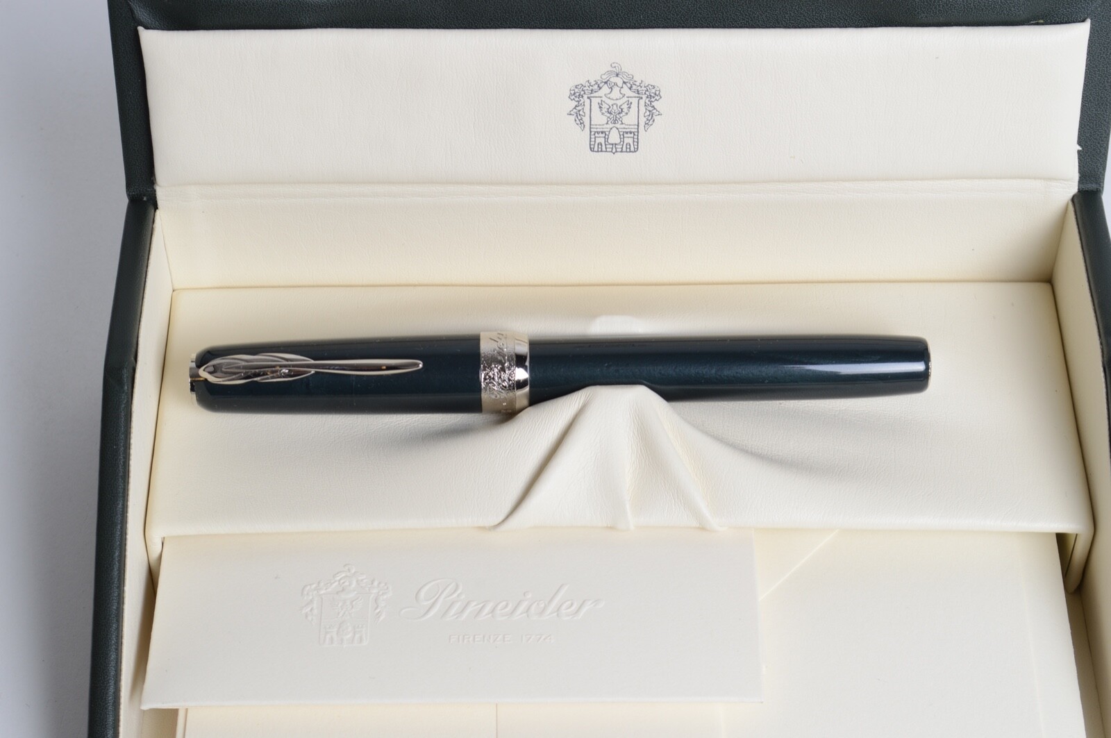 BRAND NEW NIB PINEIDER PEN La Grande Bellezza Hematite Grey Rollerball $433