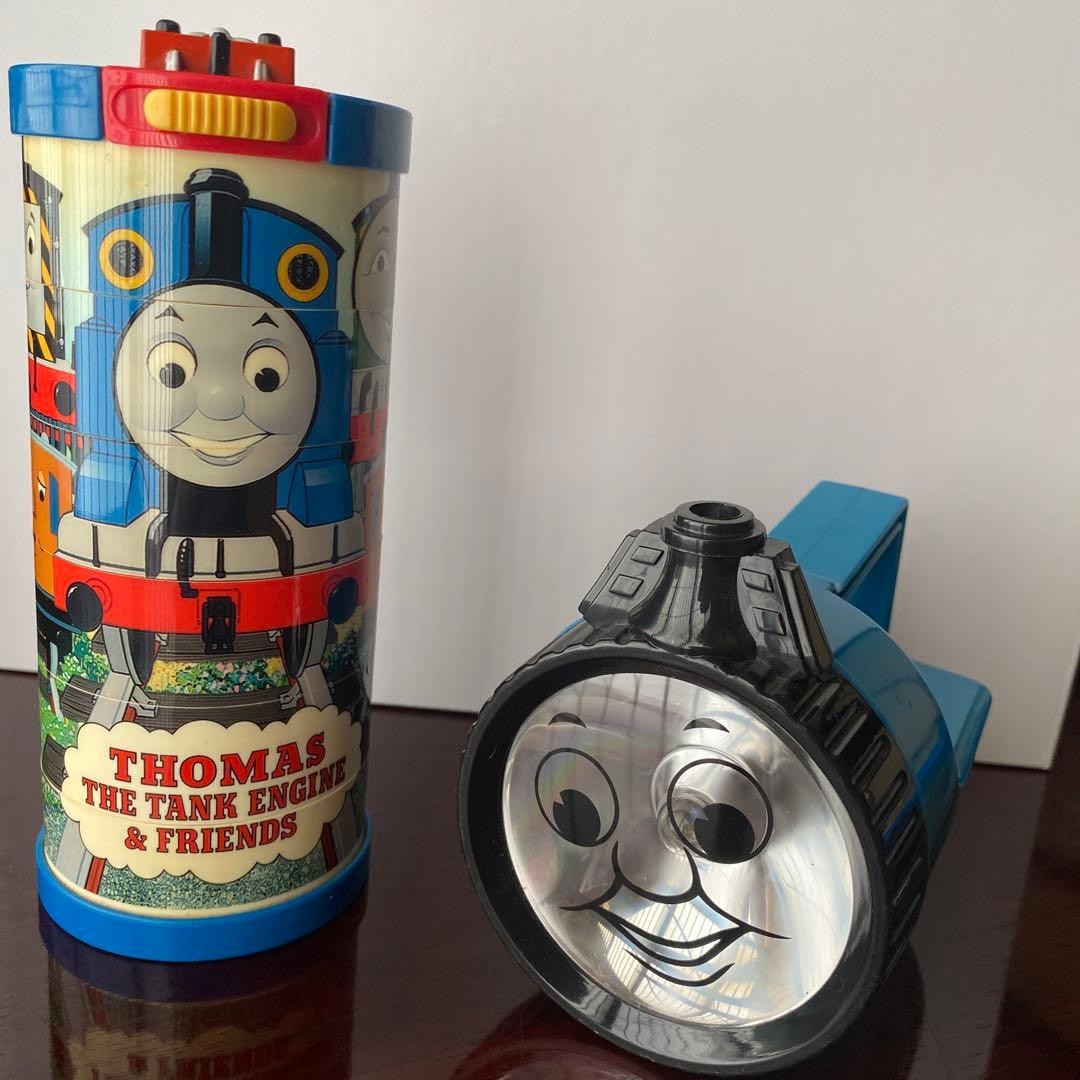 Thomas Coin Bank Lantern Set Toy Plastic Collectible Authentic Age 15+