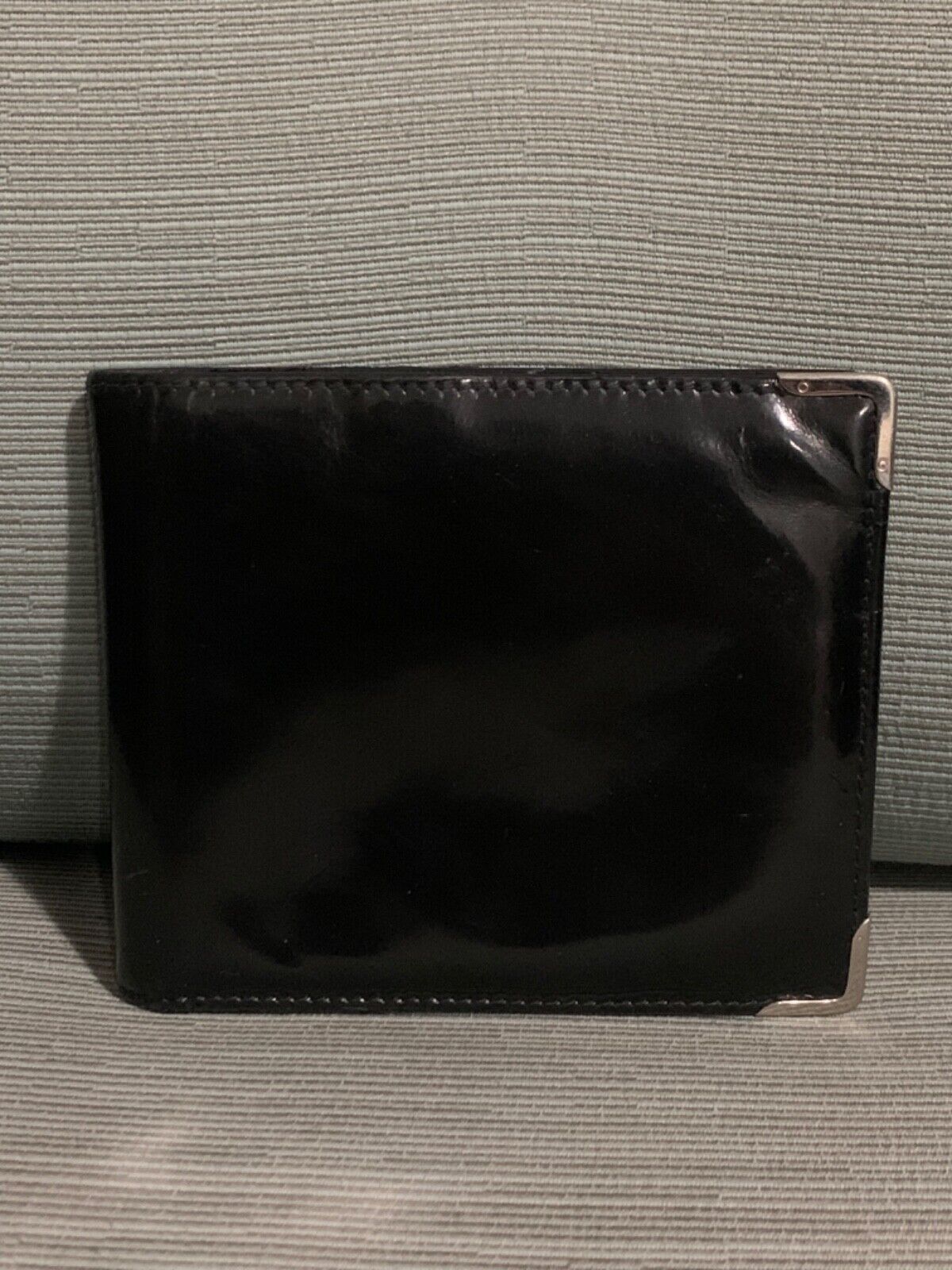 Authentic Gucci Black Leather Mens Bifold Wallet  