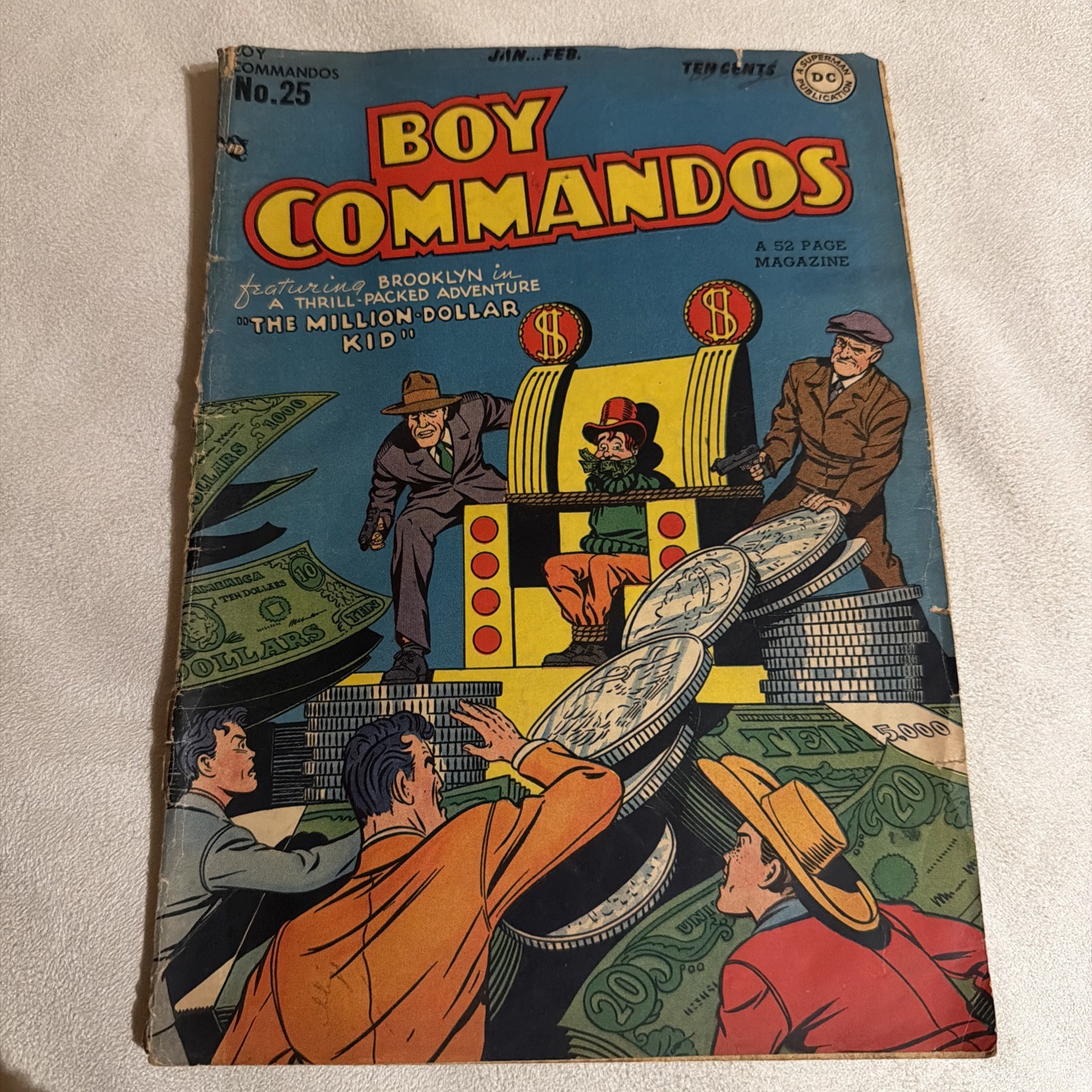 DC BOY COMMANDOS No. 25 (1948) 52 Pages