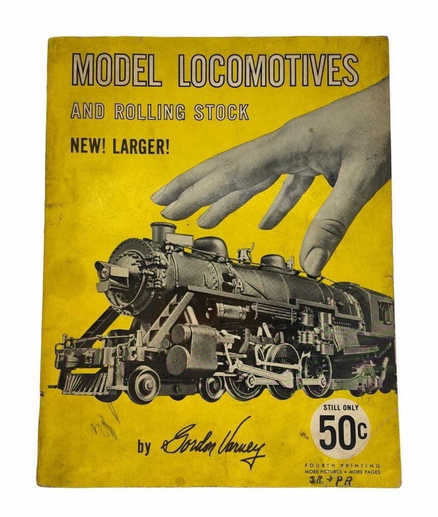 Gordon Varney Model Locomotives And Rolling Stock Vintage Booklet 1943