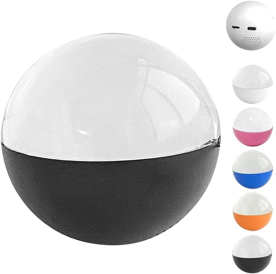 WiFi Christmas Memory Ball Sphere Ornament,Electronic Crystal Ball Video Player