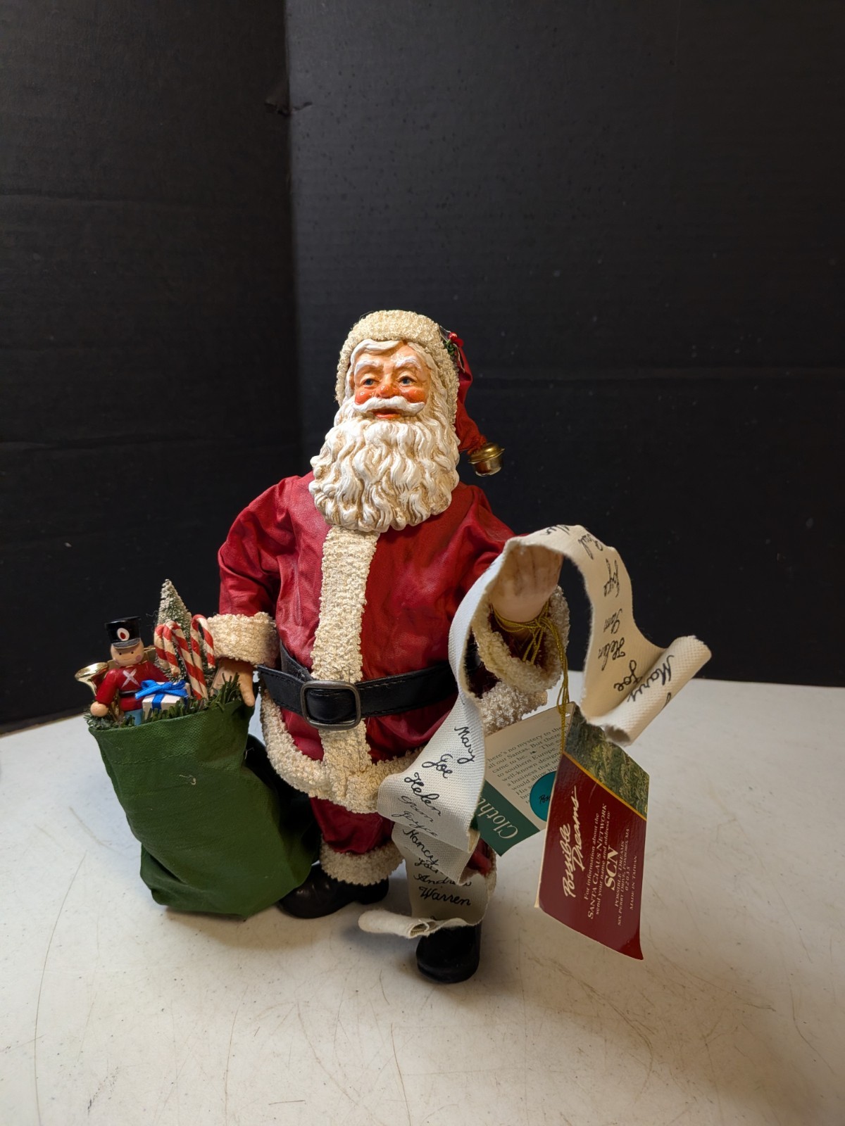 Clothtique Possible Dreams 1940 Traditional Santa  