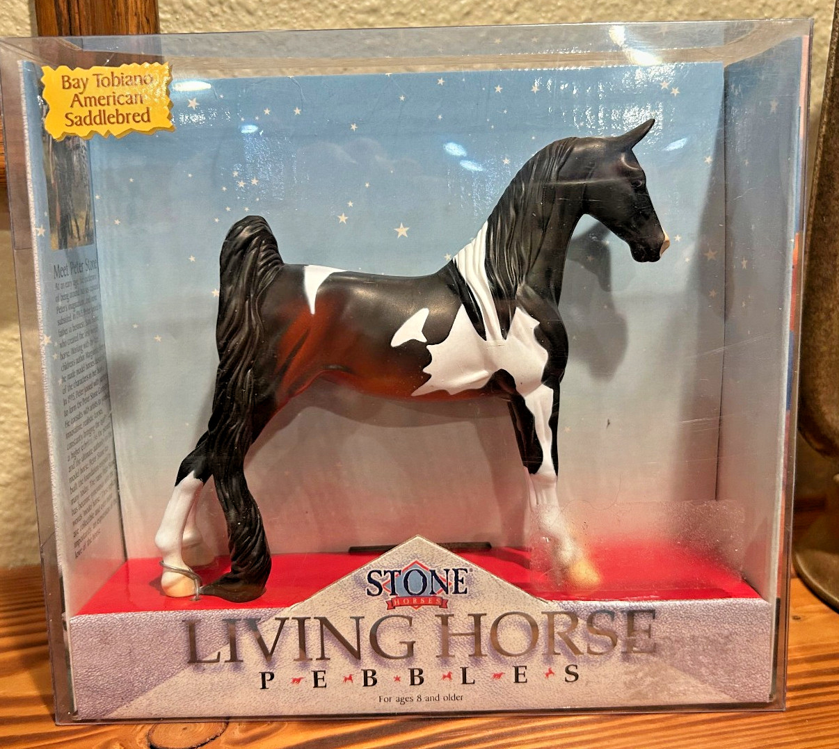 Peter Stone Horse Bay Tobiano American Saddlebred Pebbles