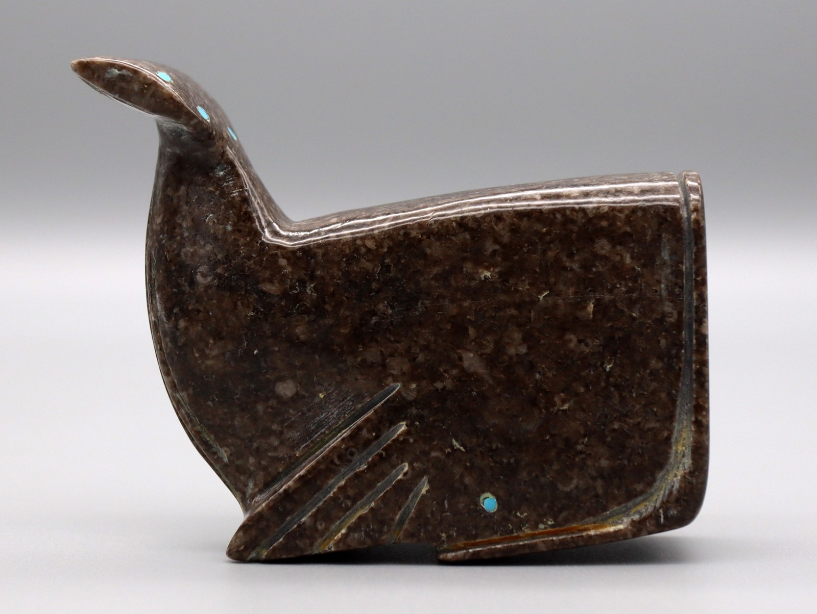 Keli'i Eli Marble Zuni-Hawaiian Whale Fetish