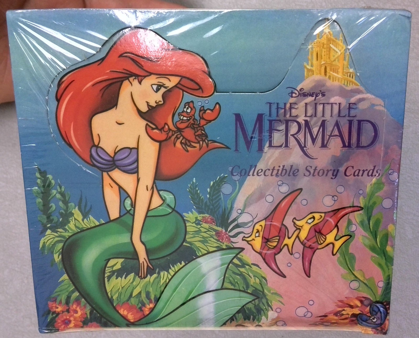 Disney's The Little Mermaid Collectible Story Cards Factory Sealed Box - 1991