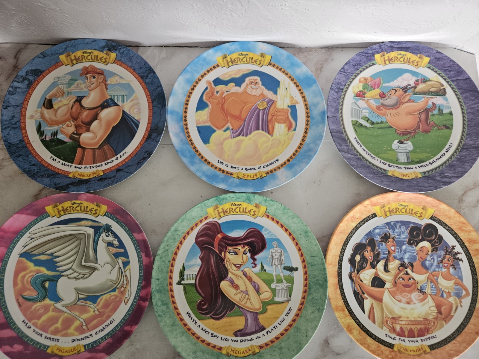 1997 McDonald\'s / Disney\'s Hercules Collector’s 9.5\