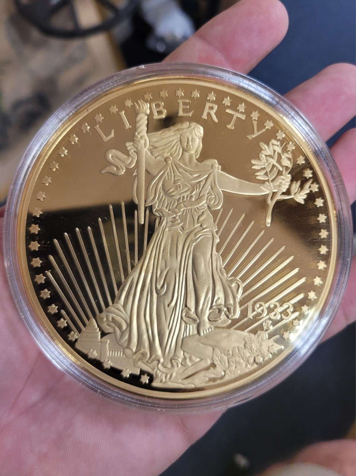 1933 Double Eagle Replica Giant Commemorative Round 4