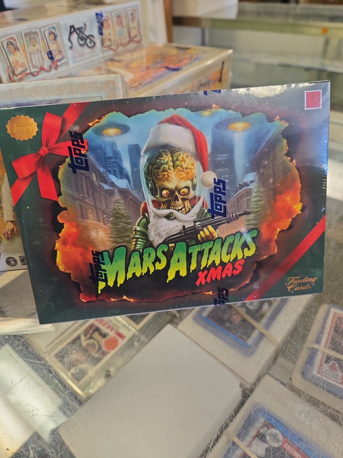 TOPPS MARS ATTACKS XMAS HOBBY BOX FACTORY SEALED 2026 Fasc 