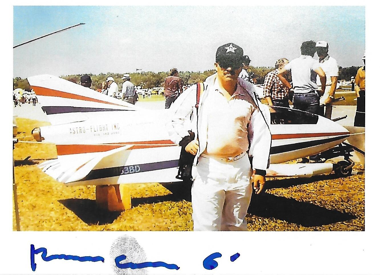 Roberto Escobar autographed 5x7 photo Medellin Cartel Very Rare PROOF LOOK