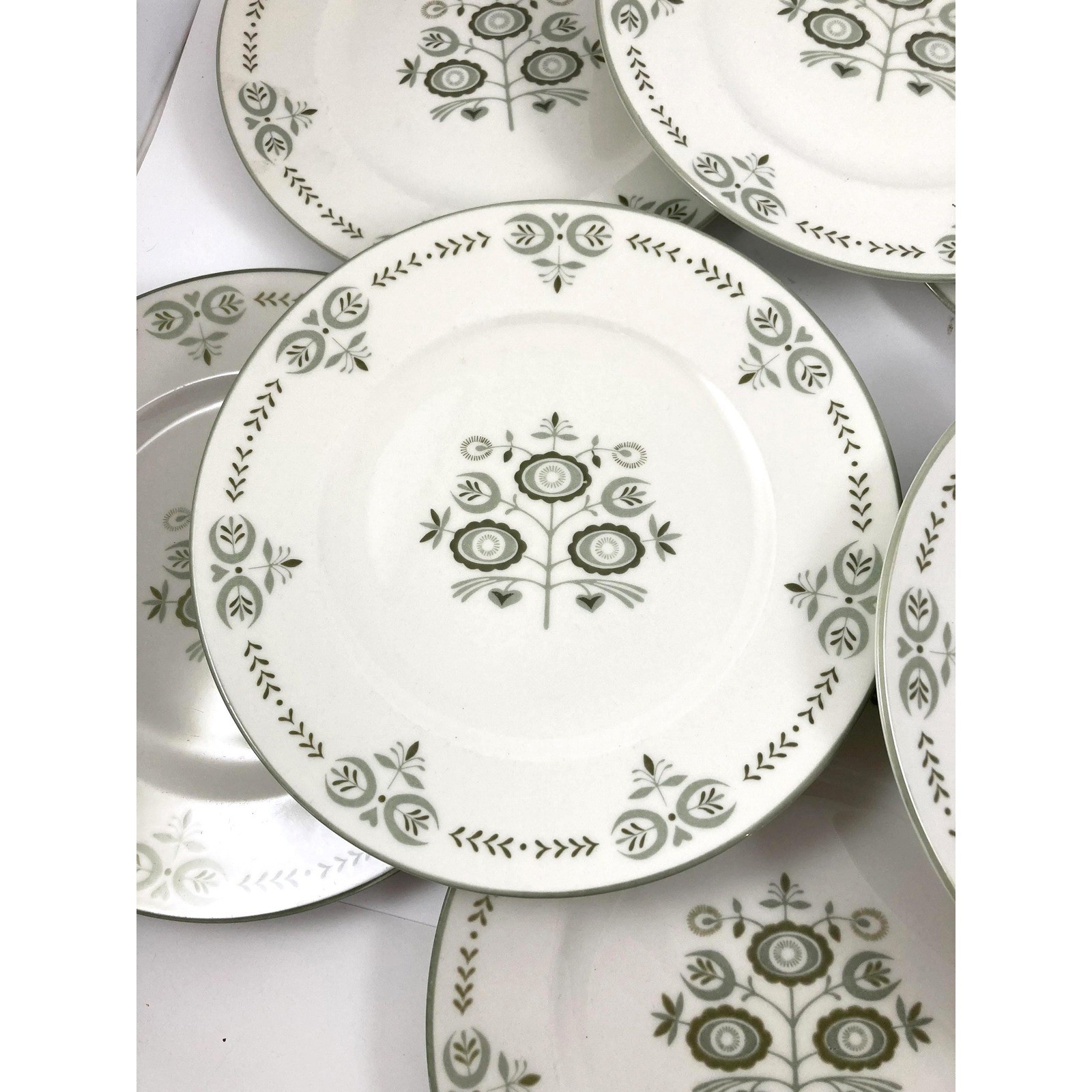 Vintage Franciscan Heritage bread Plates (Set of 2) – Mid Century Earthenware