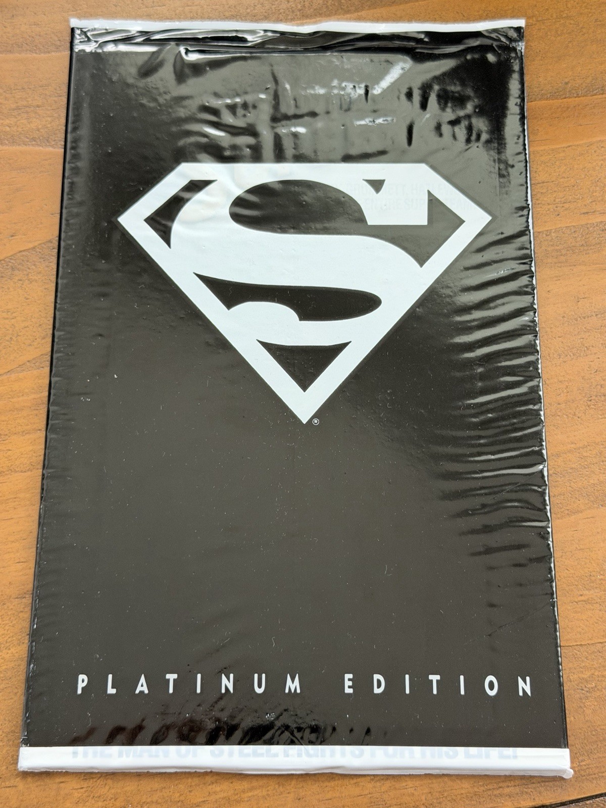 Adventures of Superman #500 Platinum Edition 1993 Sealed Black Polybag DC Adventures of Superman #500 Platinum Edition 1993 Sealed Black Polybag DC