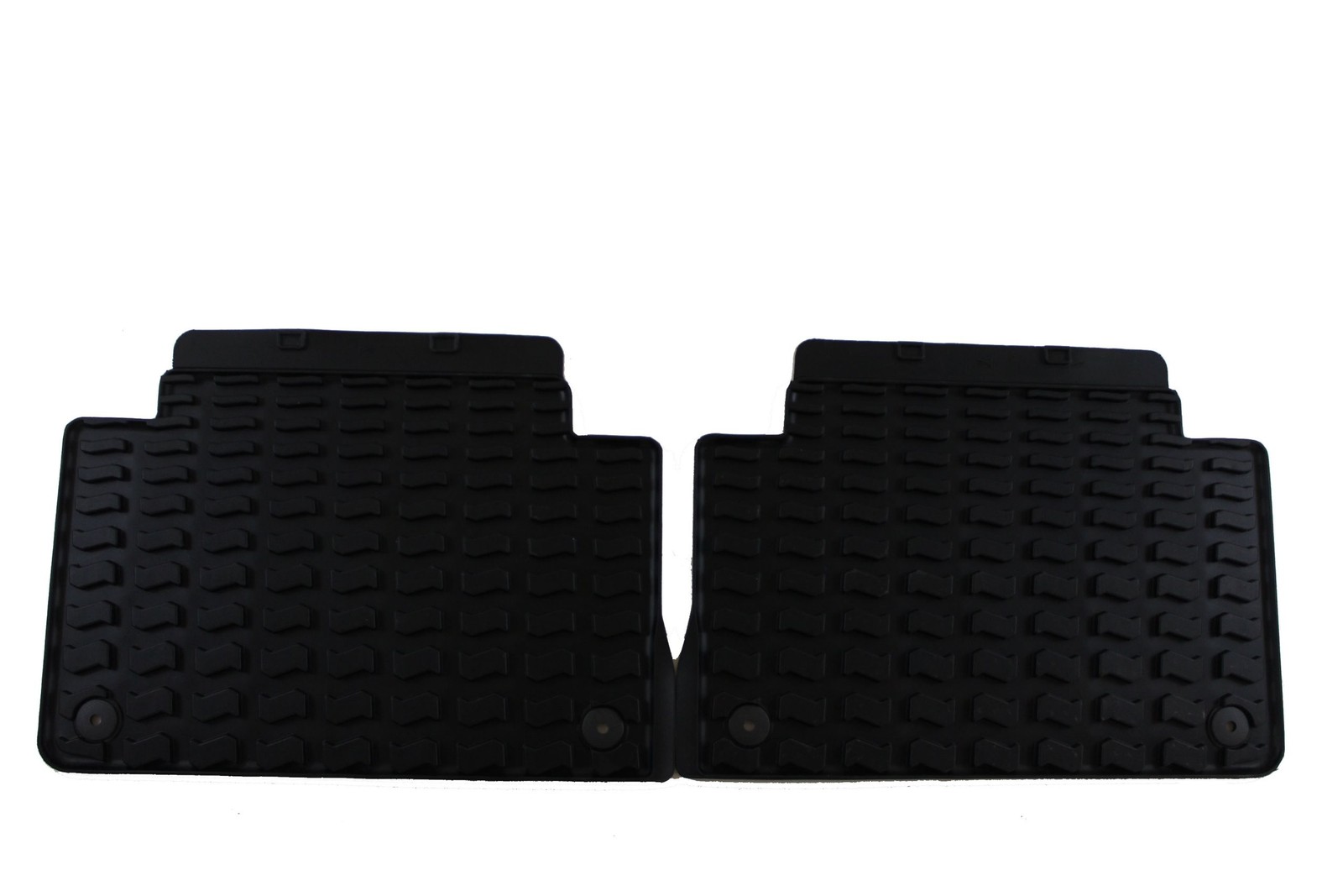 Audi Genuine Accessories 4L0061511041 Black Rubber Rear All Weather Floor Mat...