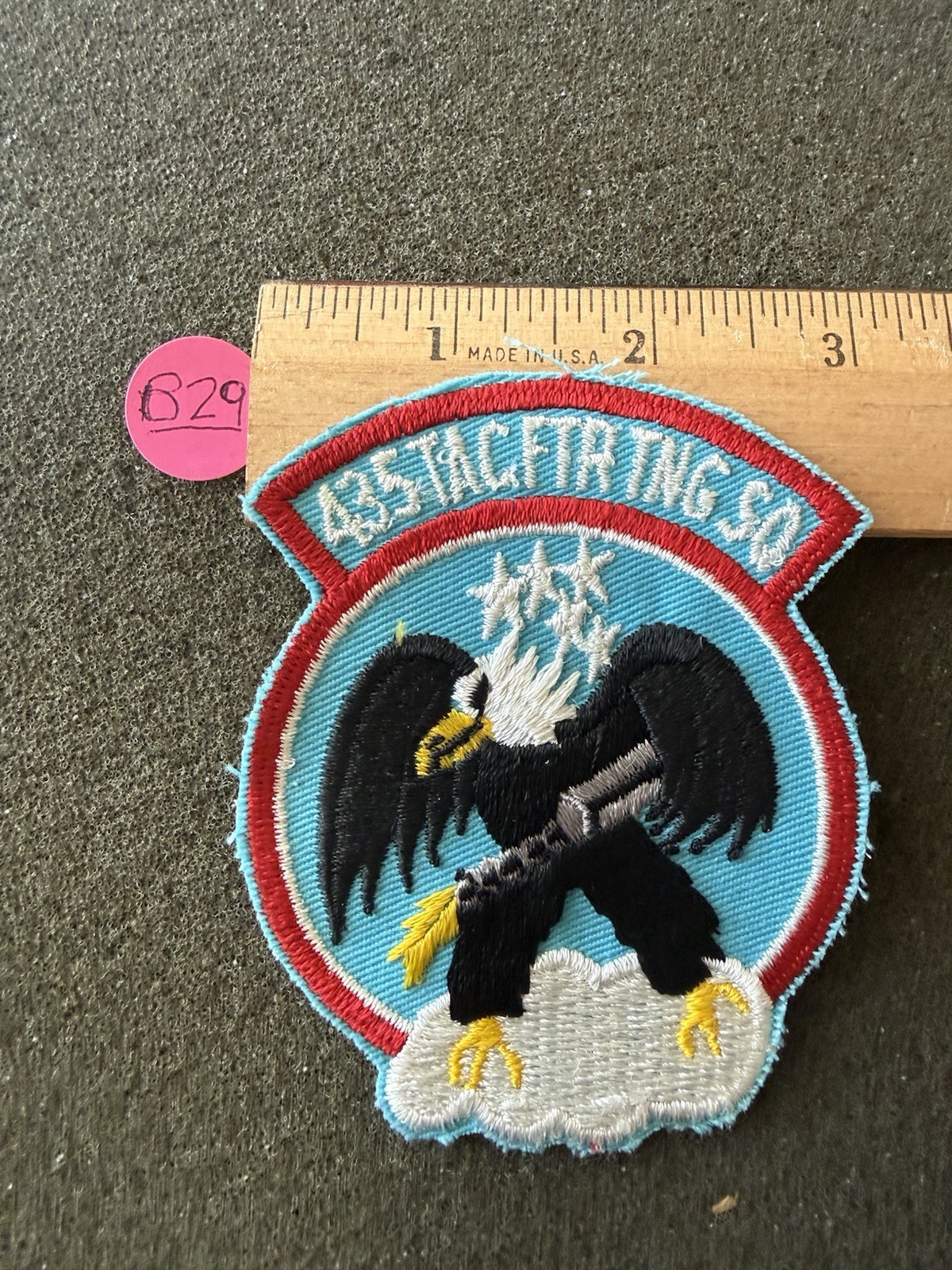 Cold War USAF US Air Force 435th Tactical Fighter Training TSG Squadron Patch