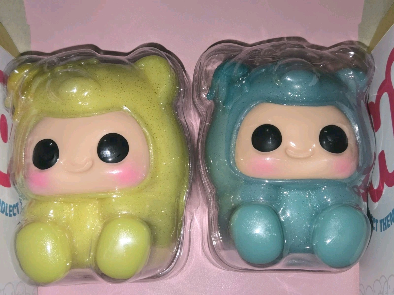 Hyojo Gummy Bear Candy Opened Box - Lot of 2 - Ultra Rare Blue, Common Yellow Hyojo Gummy Bear Candy Opened Box - Lot of 2 - Ultra Rare Blue, Common Yellow