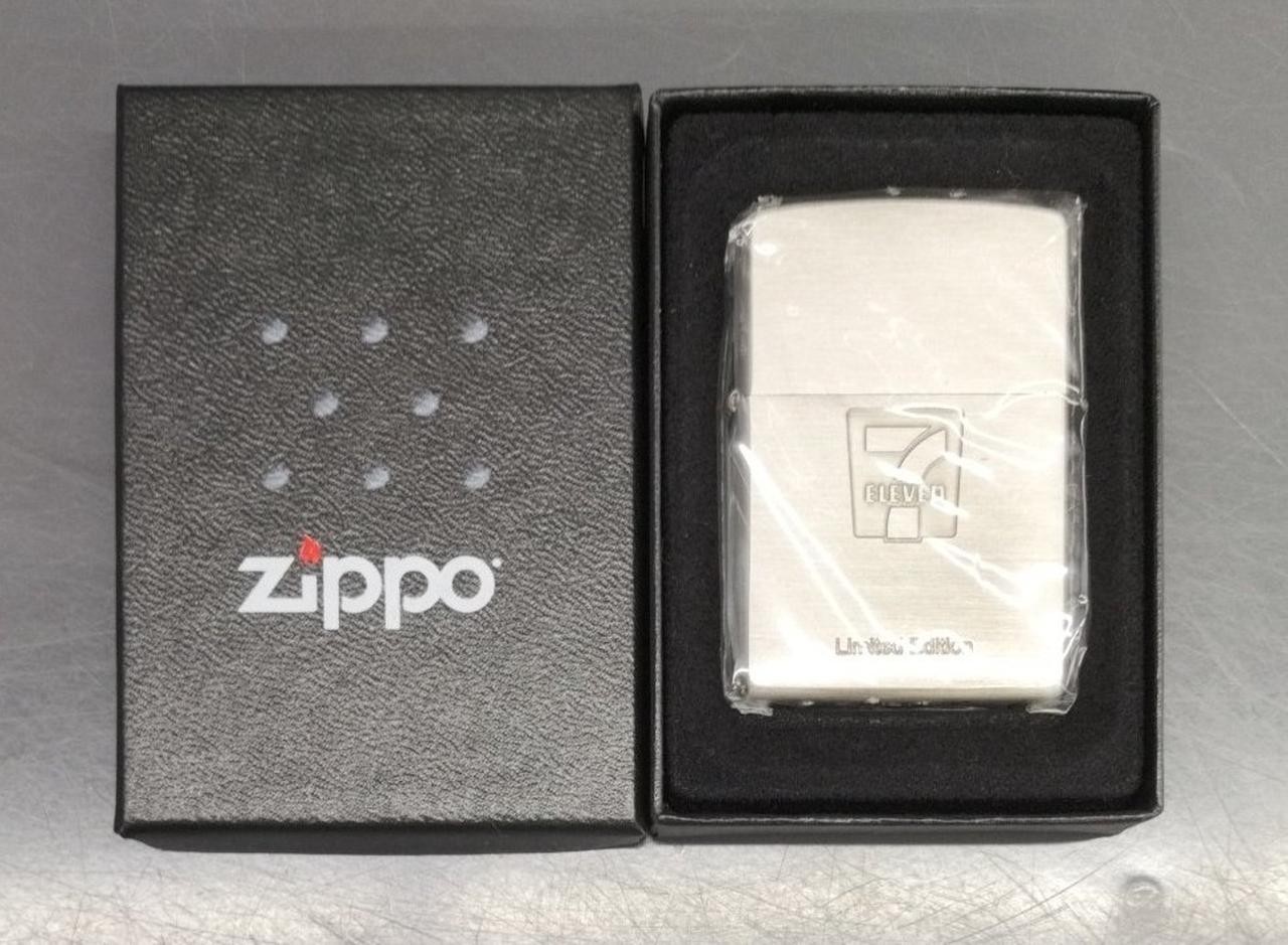 ZIPPO 7-Eleven Limited Edition Lighter Used