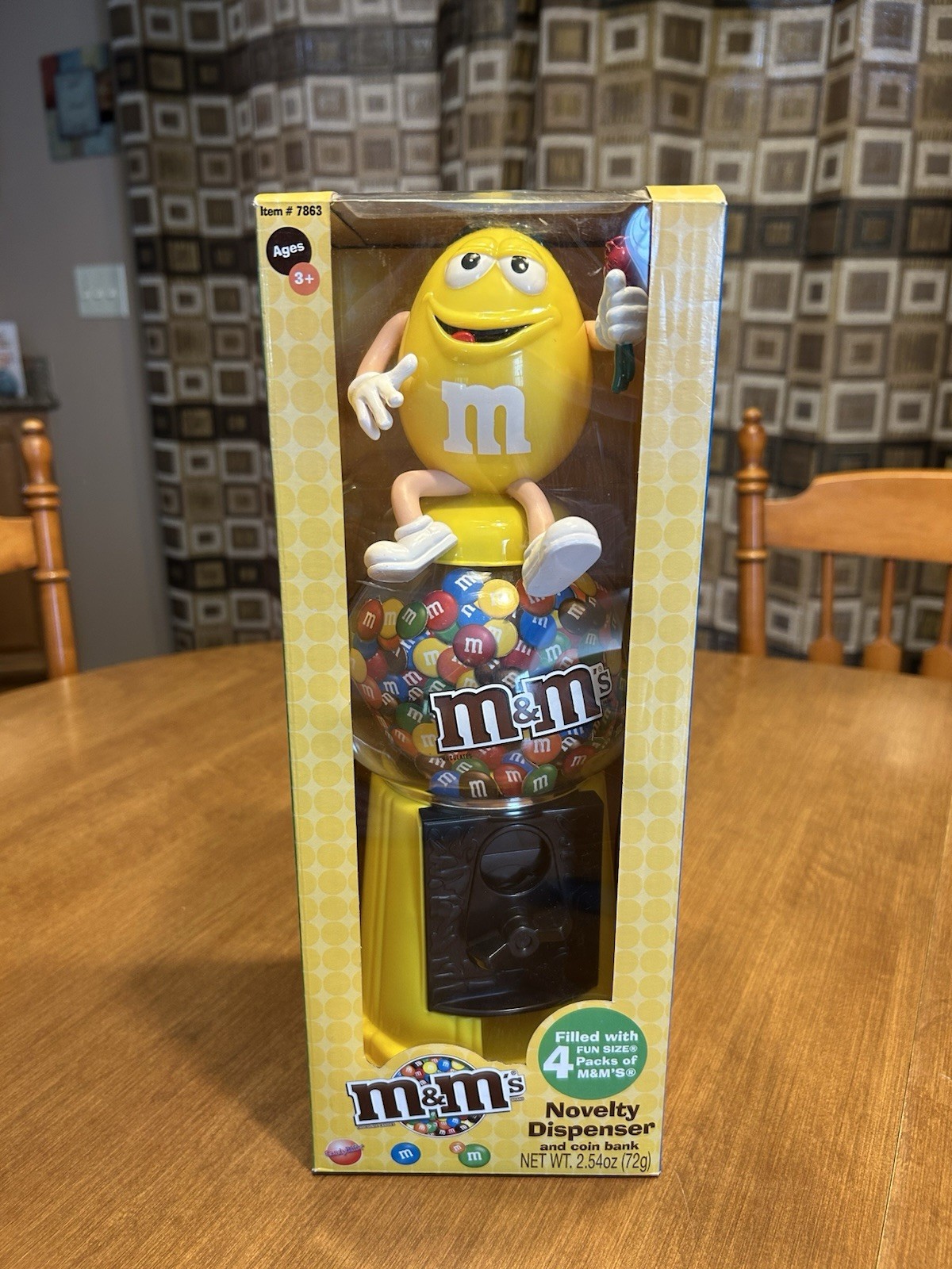 2008 M&M\'s Novelty Dispenser and Coin Bank Brand New in Box \