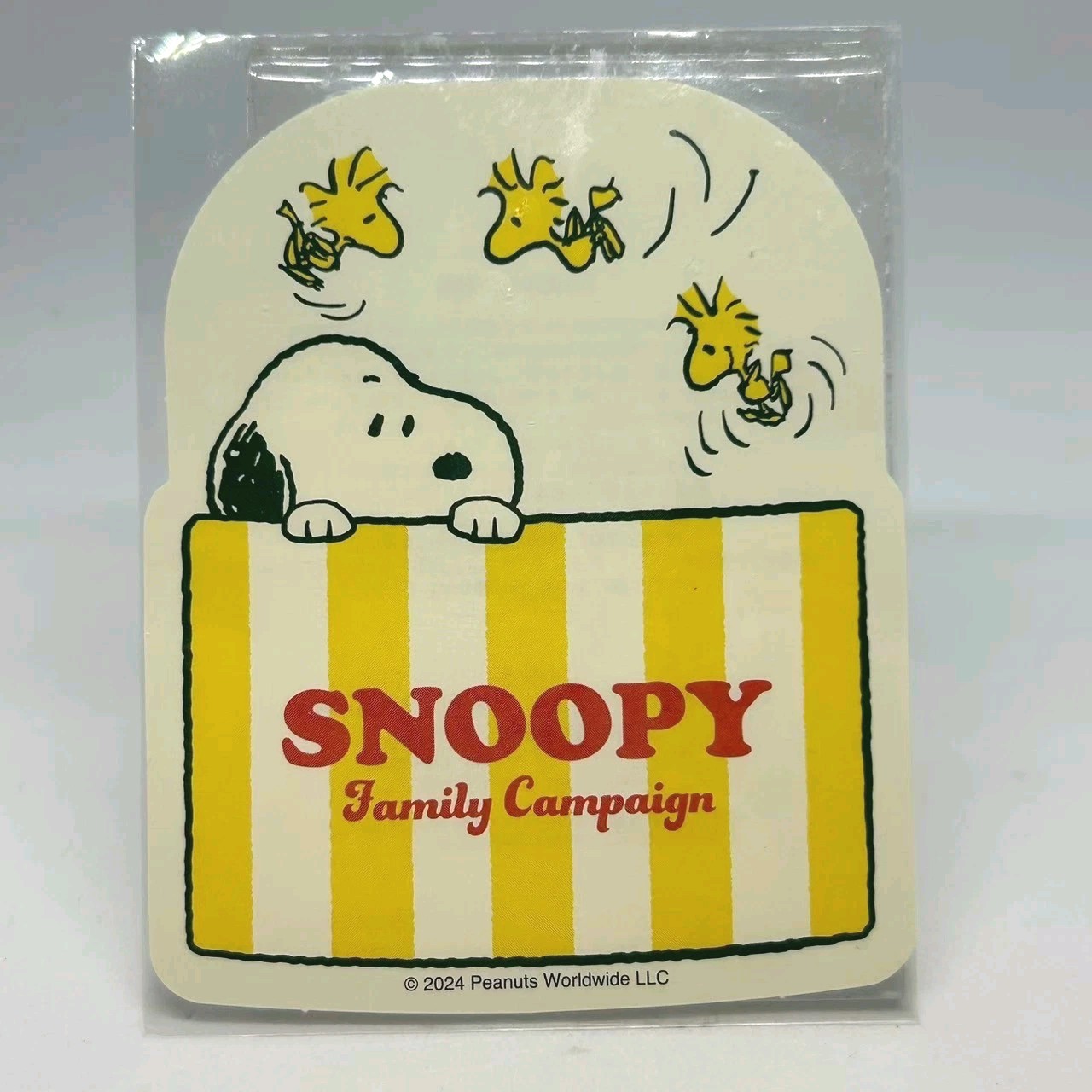 Snoopy × FamilyMart Original Die-Cut Sticker \