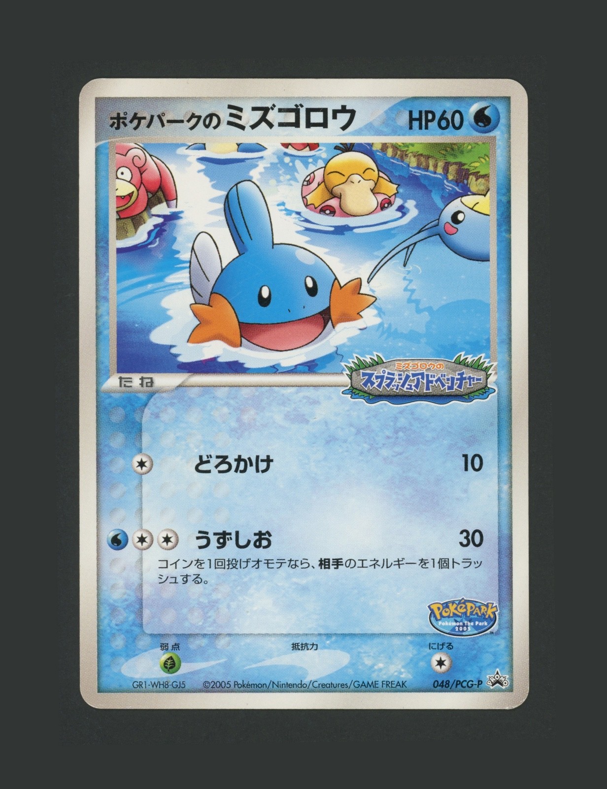 【C】2005 PokePark\'s Mudkip 048/PCG-P Grand Opening Japanese Pokemon Promo