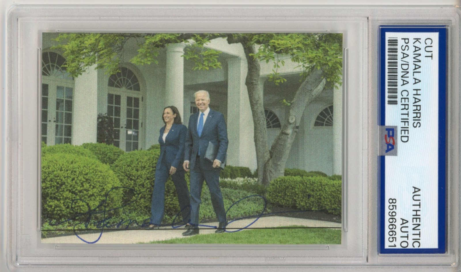 Kamala Harris SIGNED Picture with President Joe Biden PSA DNA COA AUTOGRAPH AUTO