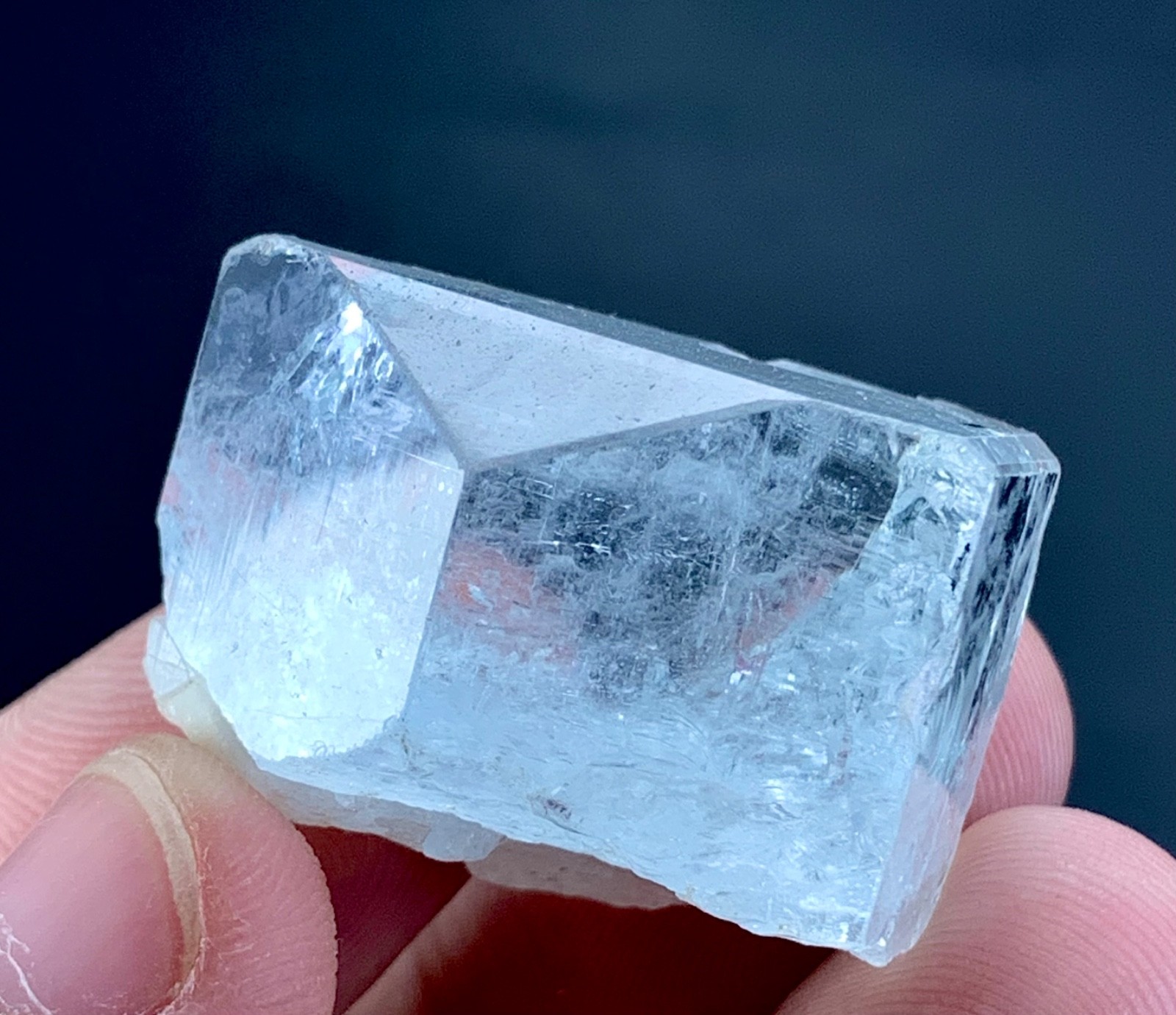 97 Carat Aquamarine Crystal Specimen From Skardu Pakistan