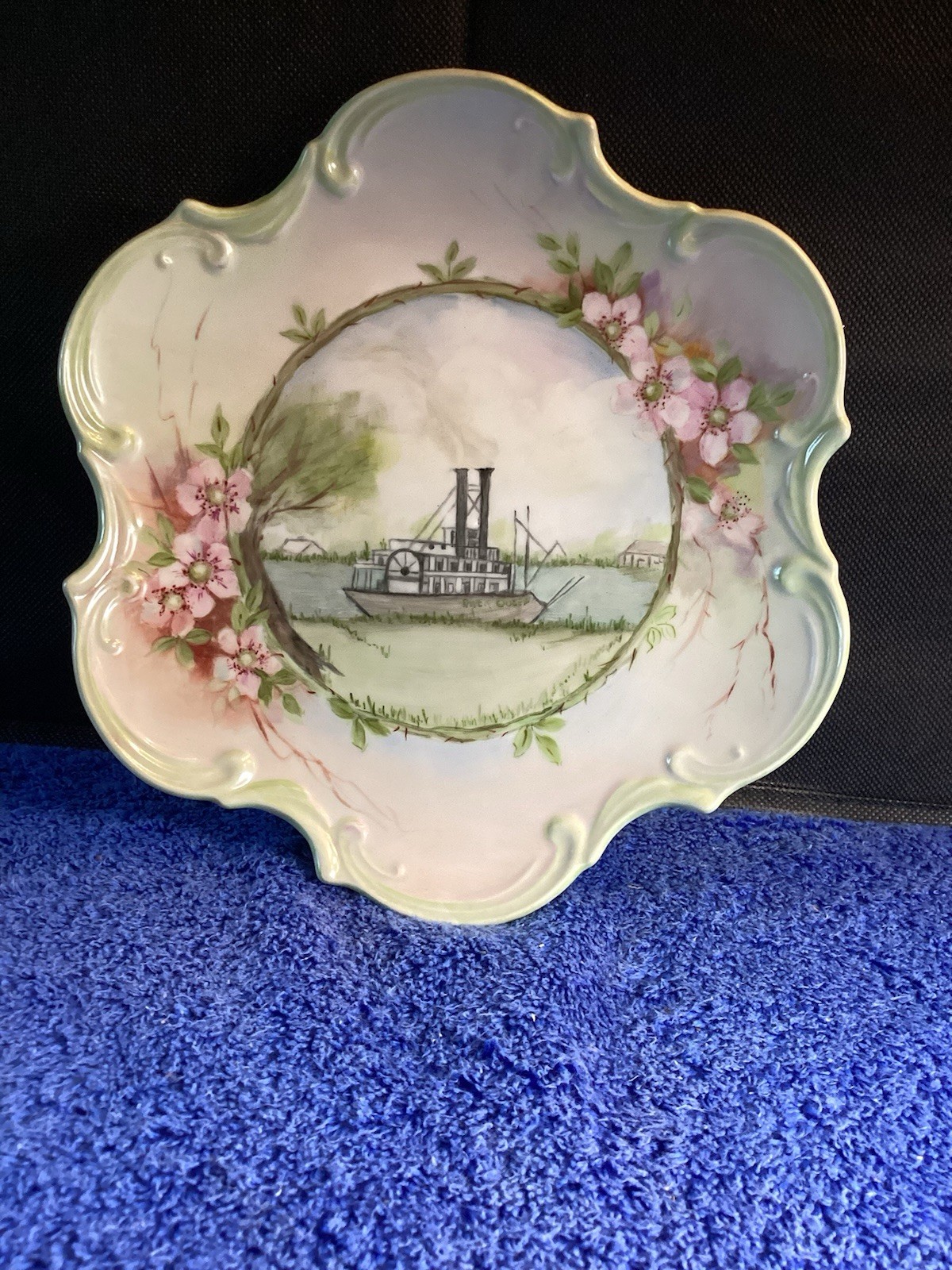 Vintage 1978 Mississippi Memories By Janet Cavin Centreville Mississippi Plate
