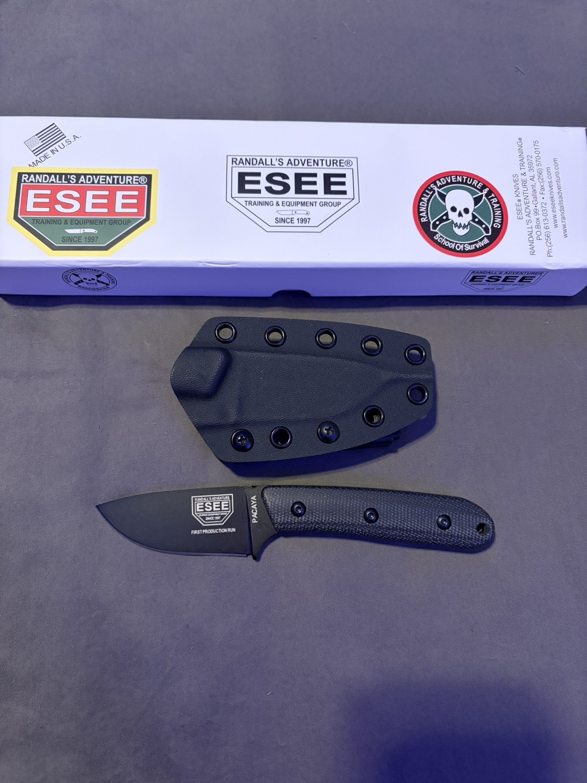 ESEE Pacaya Fixed Knife 3\ ESEE Pacaya Fixed Knife 3\