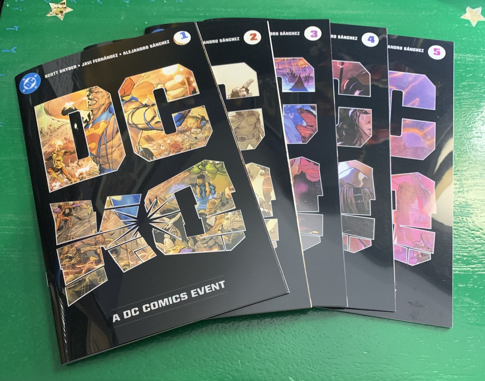 DC K.O. #1-5 complete series - All 1st Prints - Acetate Cover -NM+
