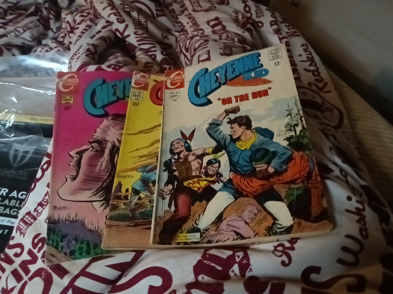 Cheyenne Kid 63 74 75 Silver Bronze Age Western Comics Lot Run Set Charlton...
