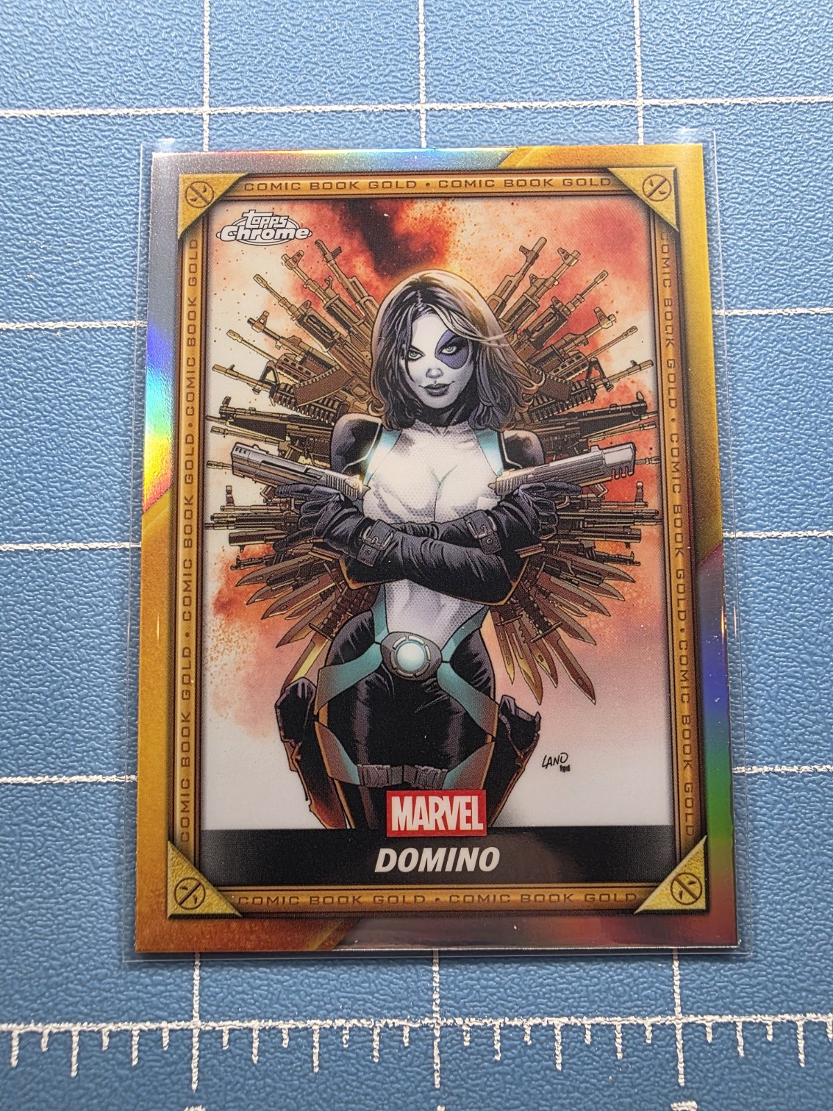 2025 Topps Chrome Marvel - CB-17 - Domino #2 - Regular Base