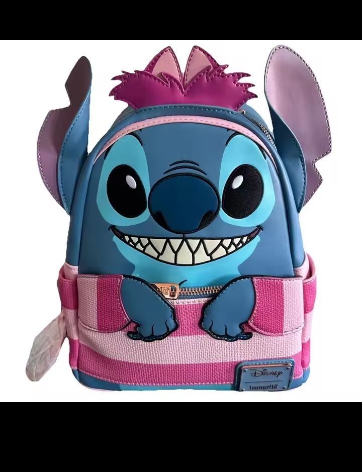 Loungefly Backpack Interstellar Baby Stitch Cheshire Cat Cosplay Mini Backpack
