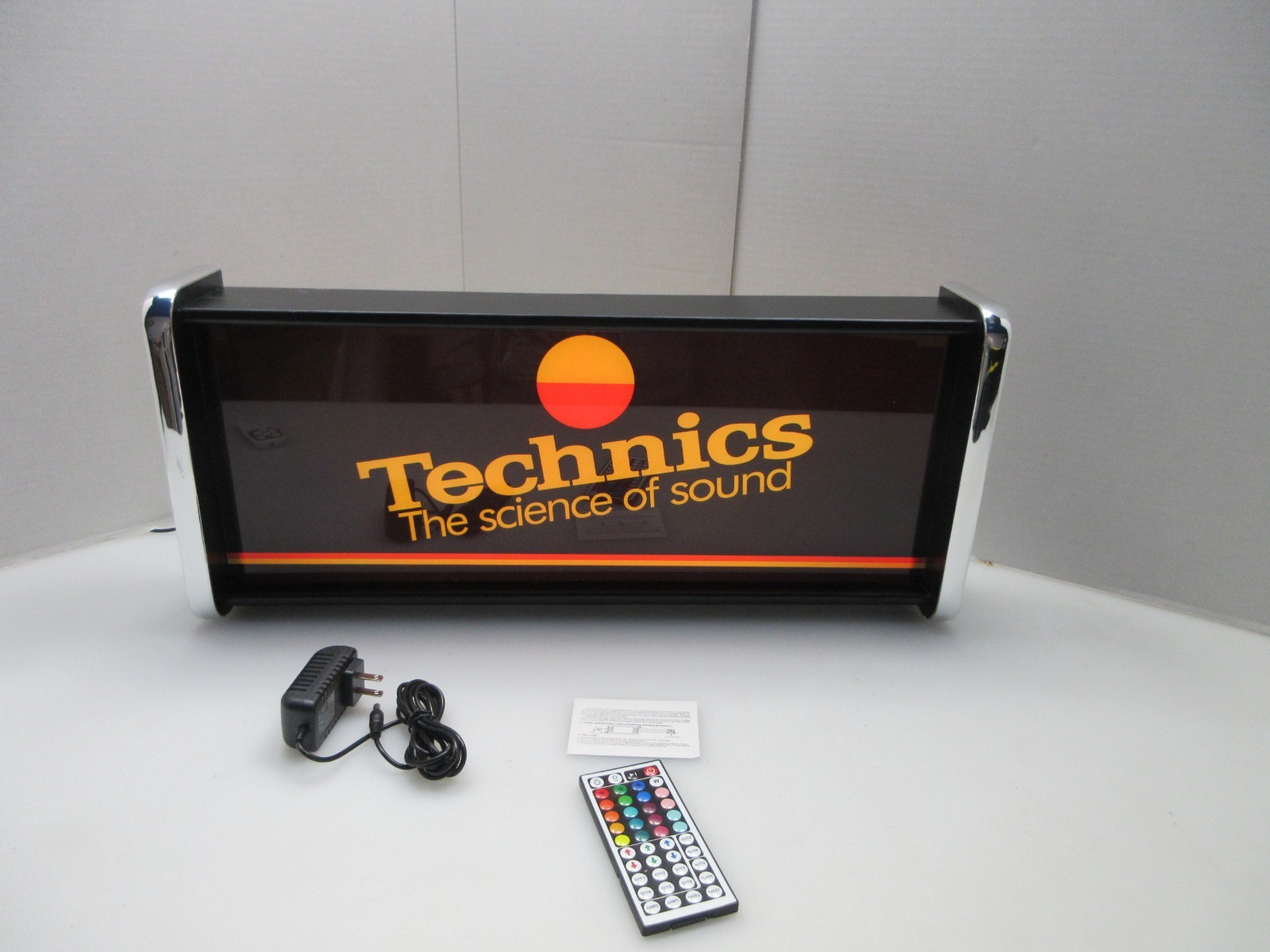 Technics The Science of Sound LED Display lighted sign lightbox
