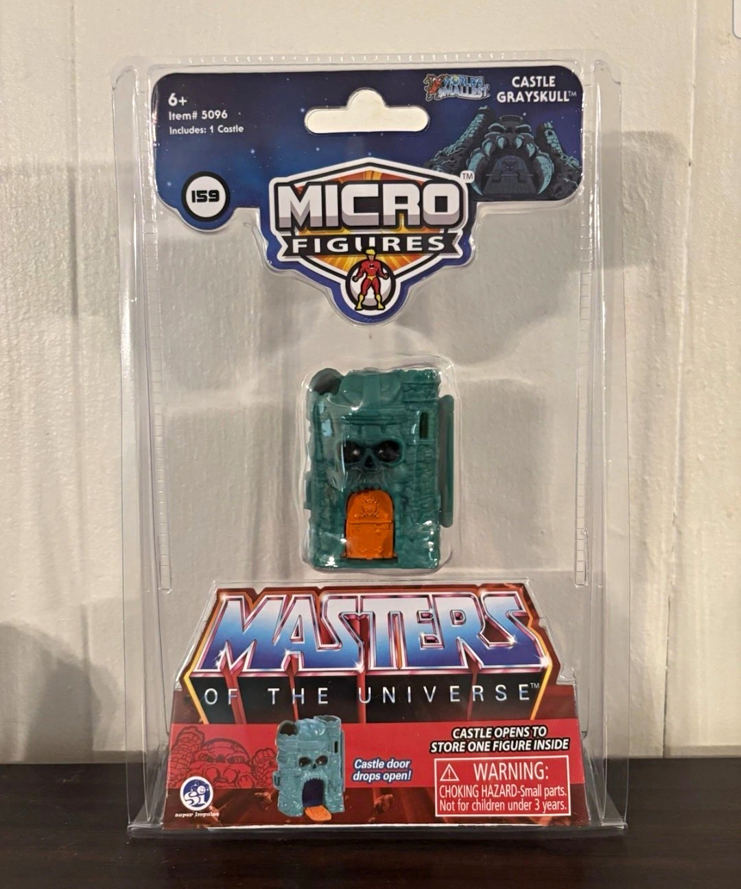 (Rare) World\'s Smallest Masters of the Universe Micro Figures Castle Grayskull