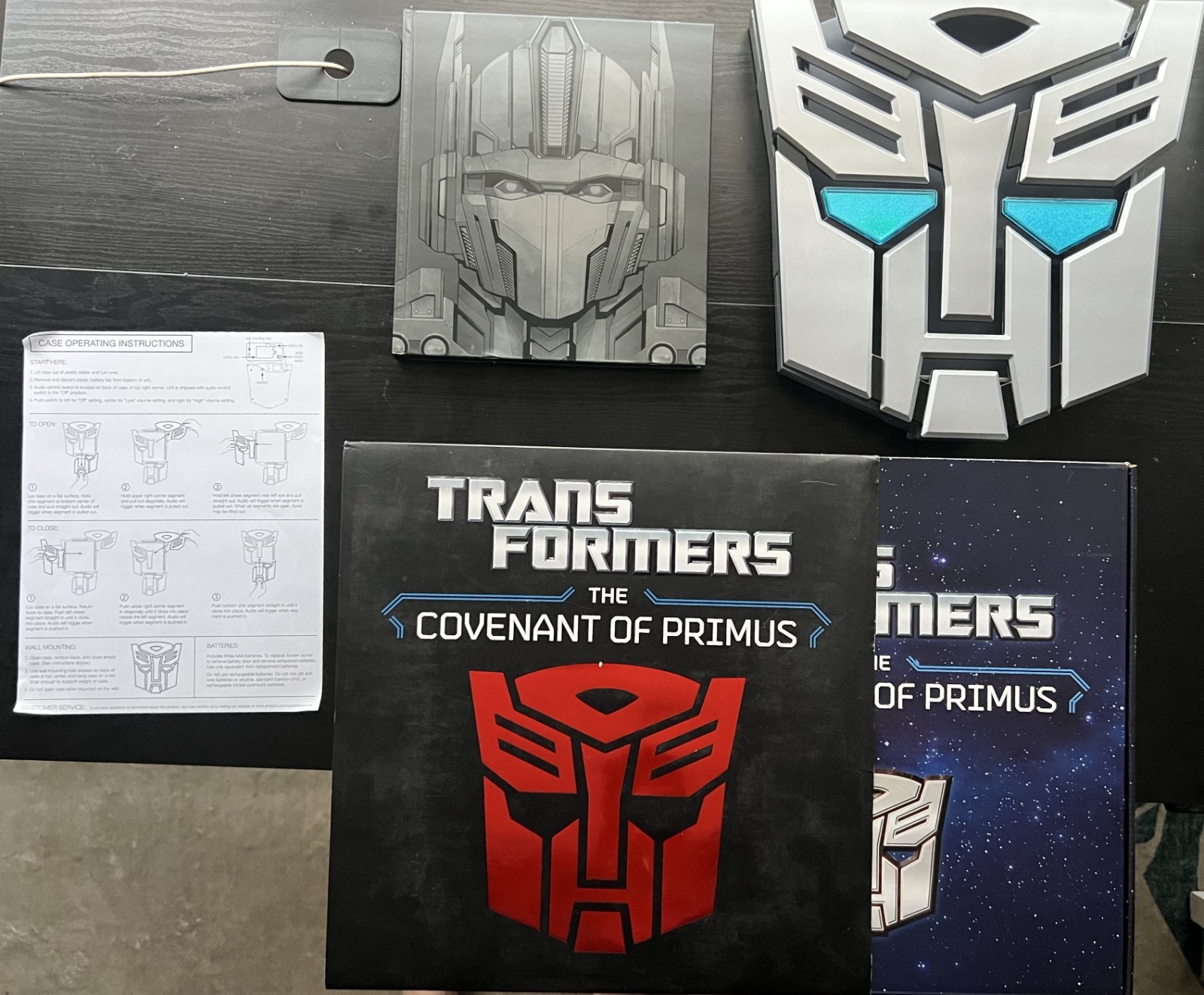 Transformers: The Covenant of Primus (100% COMPLETE - Working Audio Case & Box)