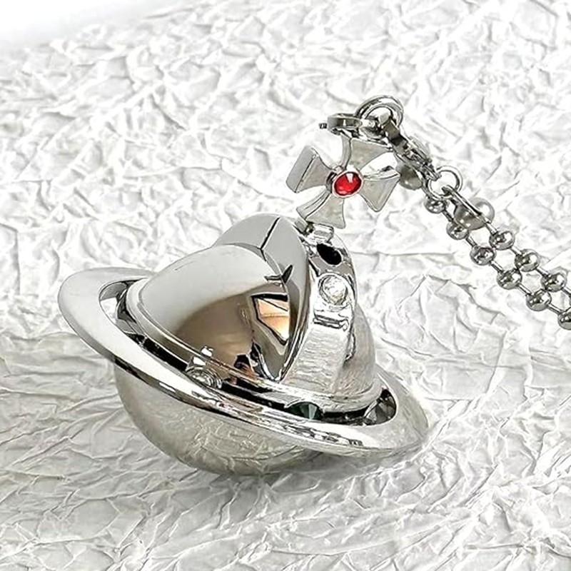 *US Seller* Nana Orb shape Lighter/ silver/ With Chains in Box Gift Paper Bag