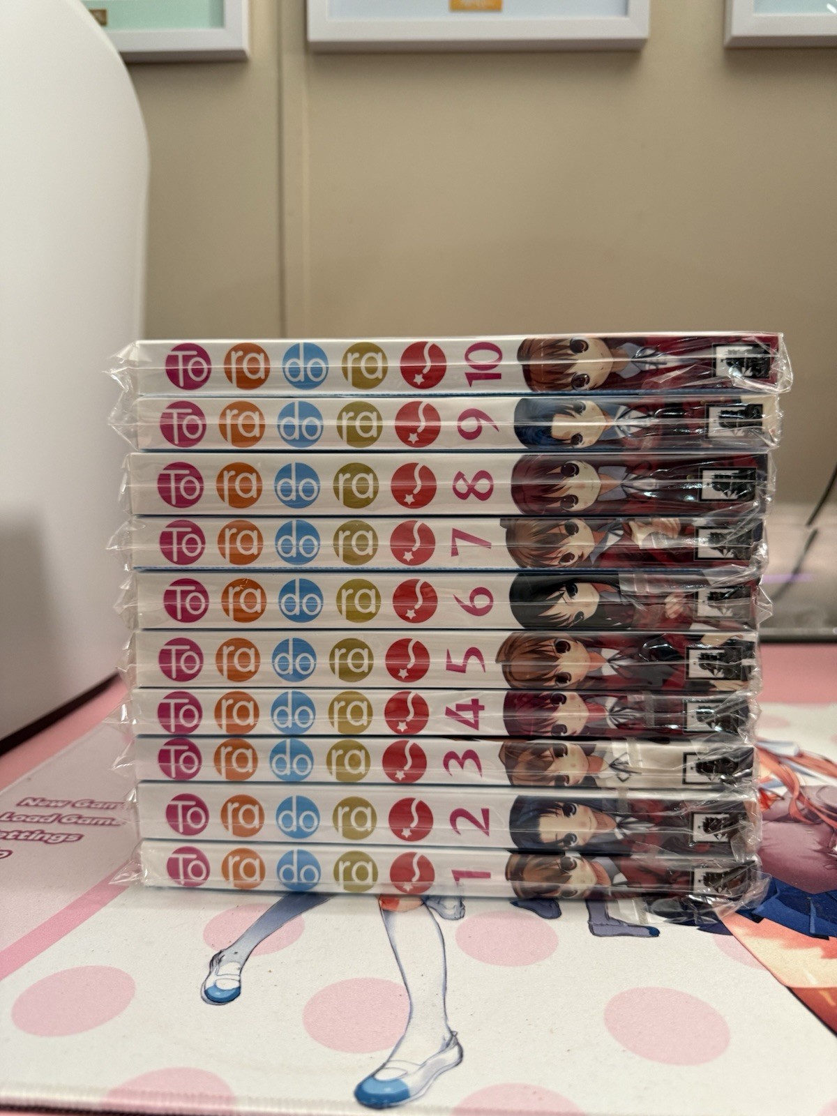 Toradora English Light Novel Volumes 1-10 Complete Series, Authentic, New