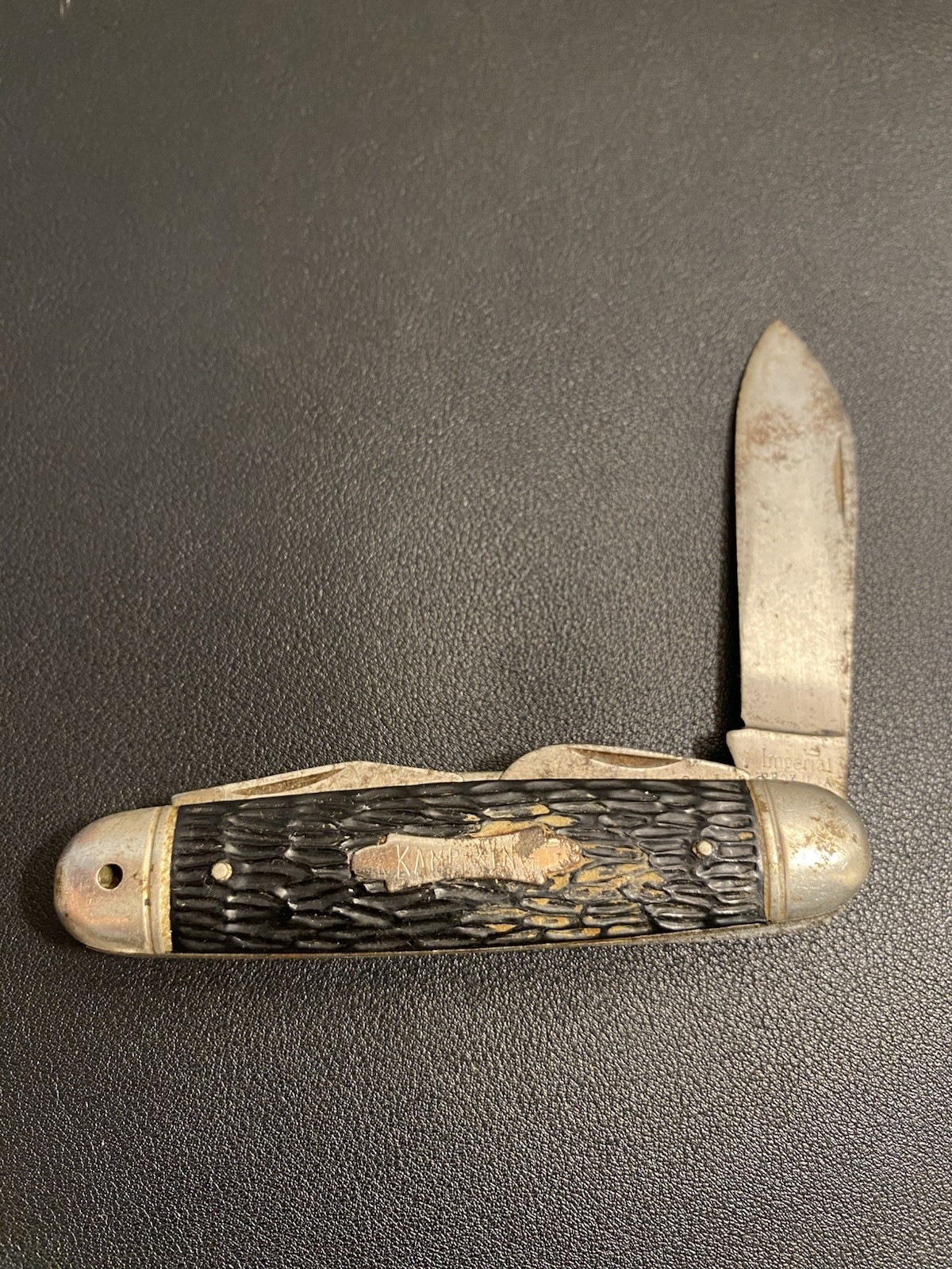Vintage Imperial Kamp King Multi Blade Pocket Knife USA