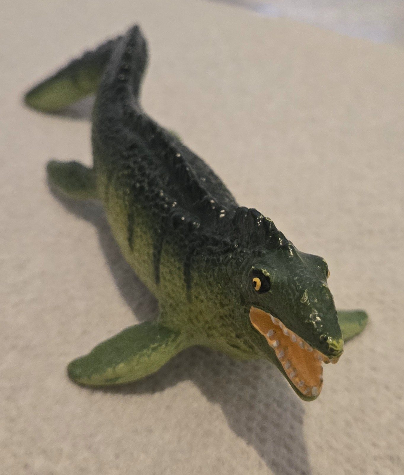 Carnegie Collection Mosasaurus Dinosaur 1991 Safari Ltd Vintage Figurine