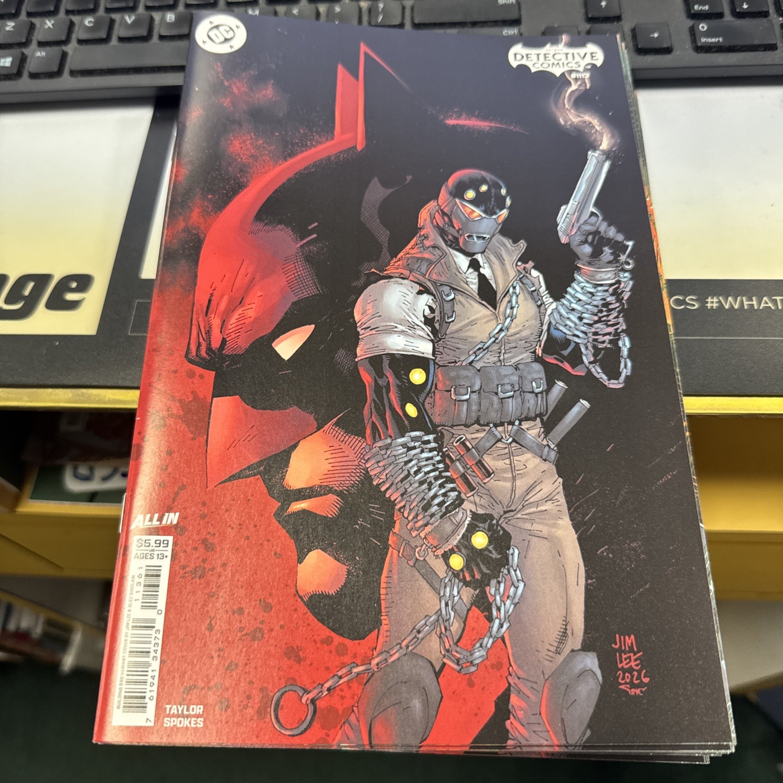 Detective Comics #1113 CVR E Jim Lee Building Bad VAR 9/16/26 DC Detective Comics #1113 CVR E Jim Lee Building Bad VAR 9/16/26 DC