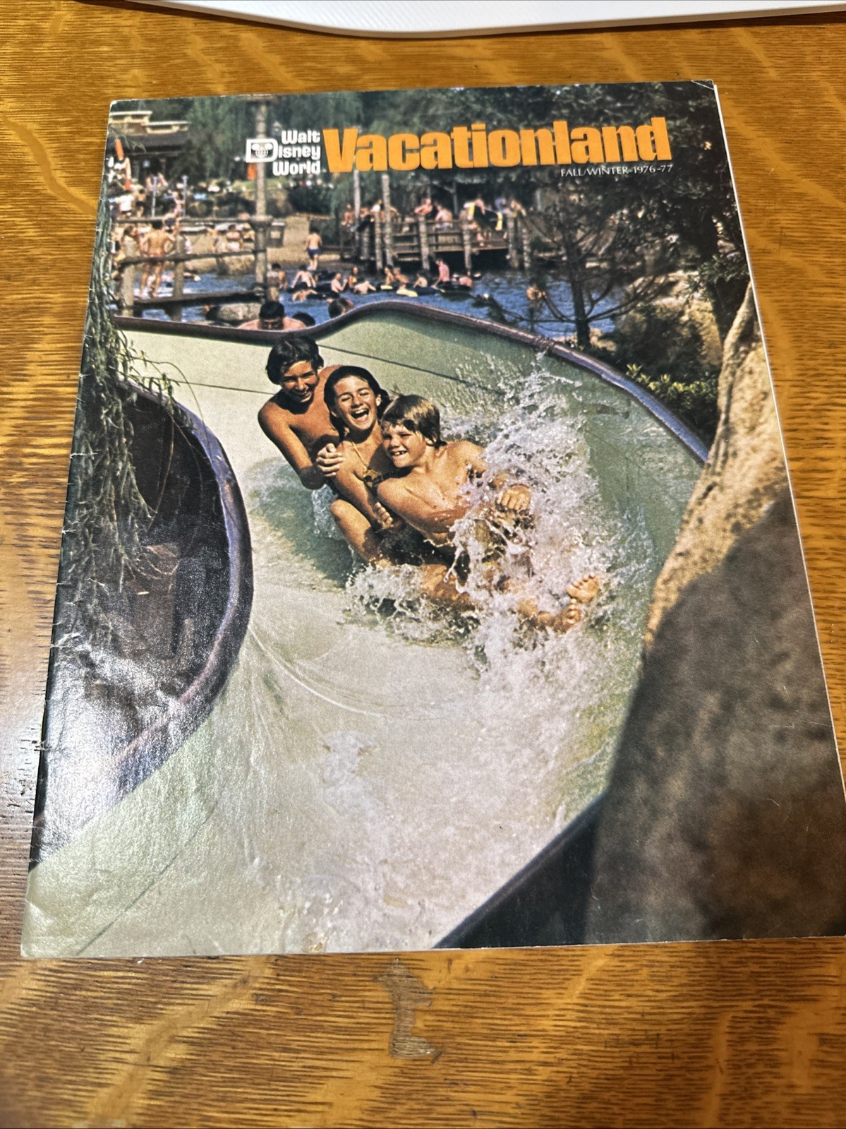Walt Disney World Vacationland Magazine Fall Winter 1976 1977 River Country Vint