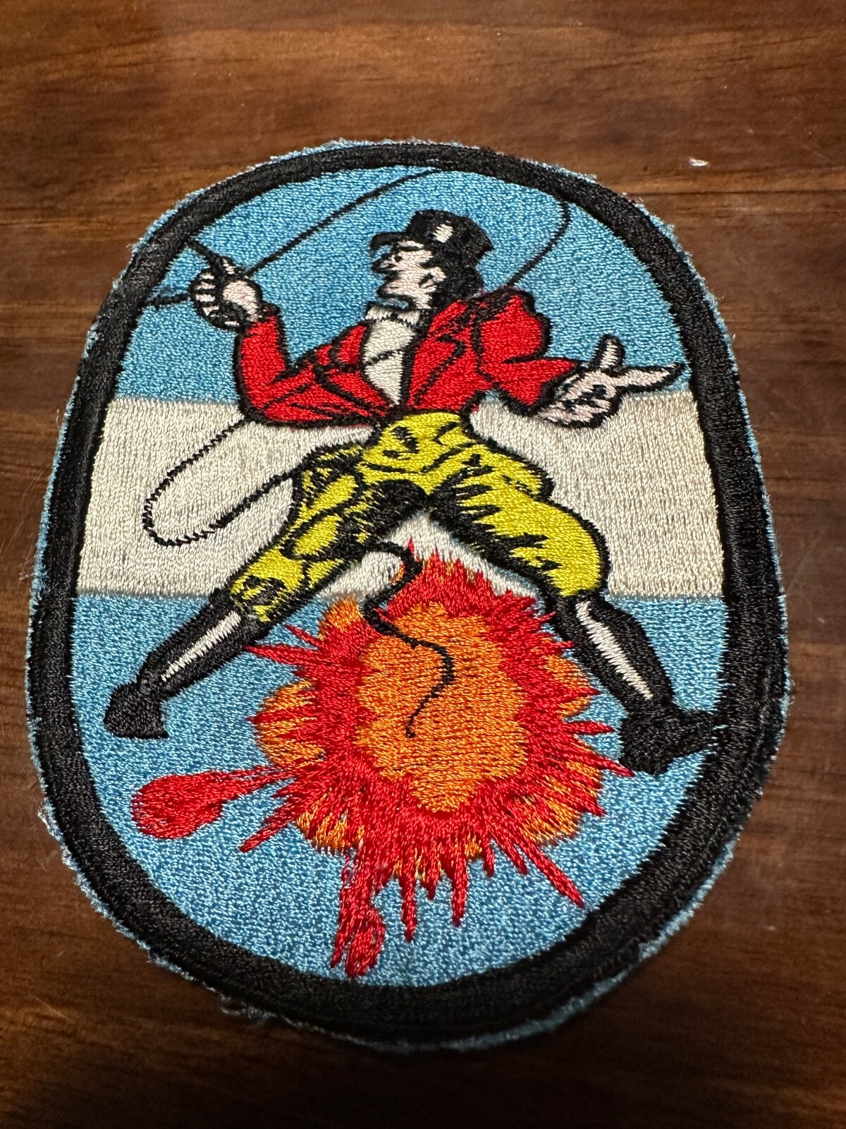 Vintage USAF 491st Bomb Group Patch - McChord AFB Washington