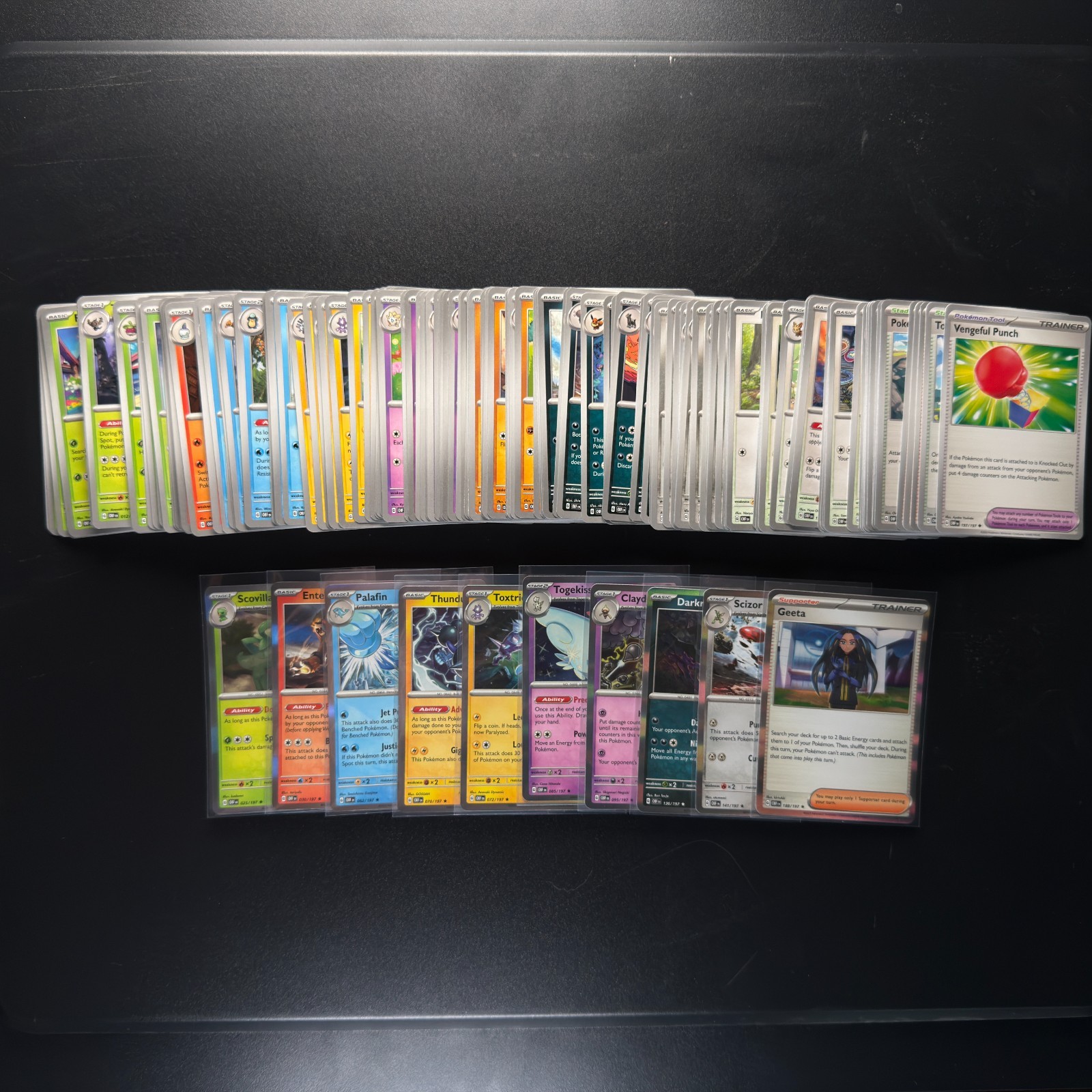 Pokemon TCG Obsidian Flames Master Base Common/Uncommon/Holo Set - 176 Cards NM