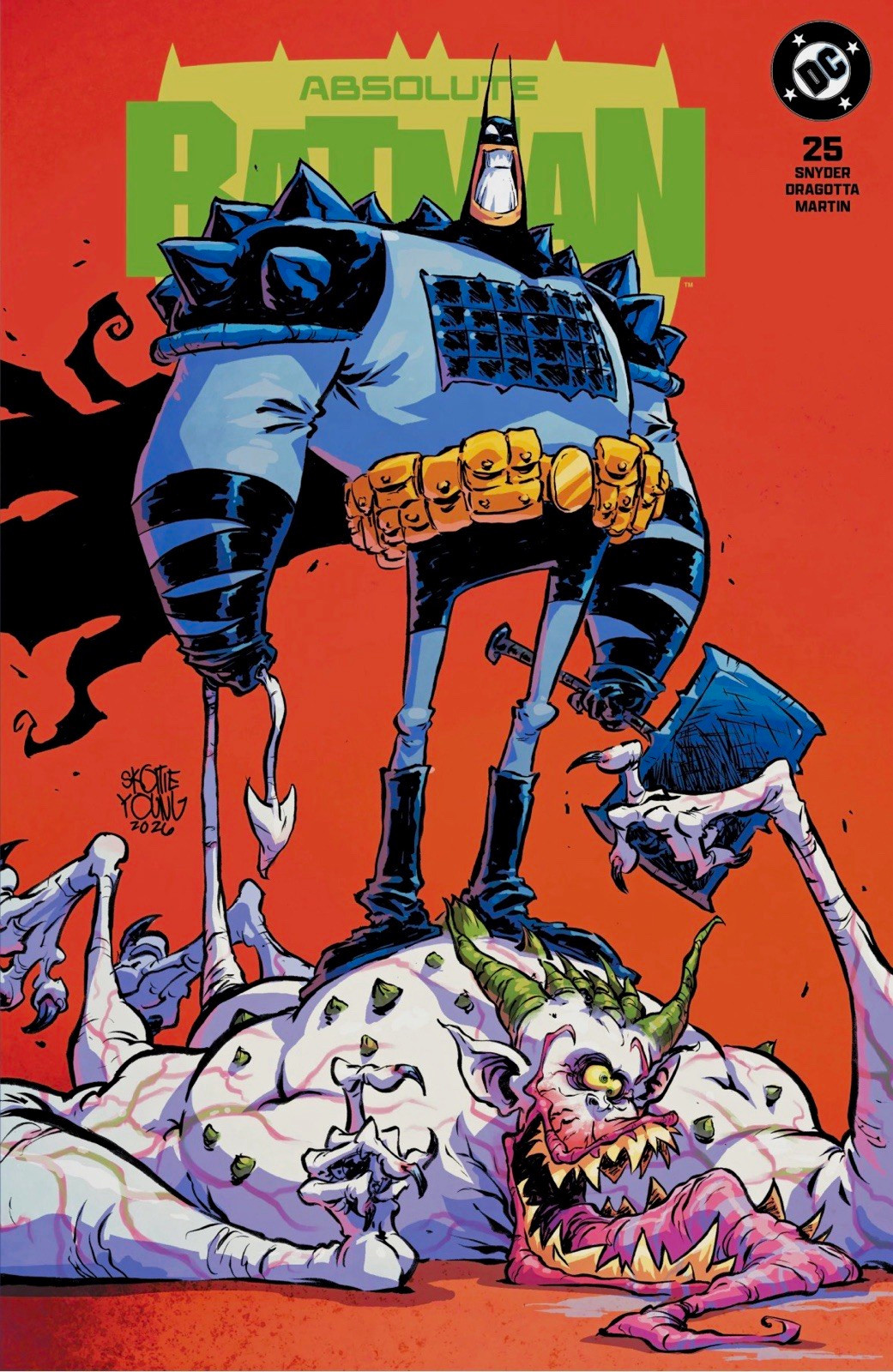 *PRESALE* Absolute Batman #25  Skottie Young Variant Trade Cover NOT signed