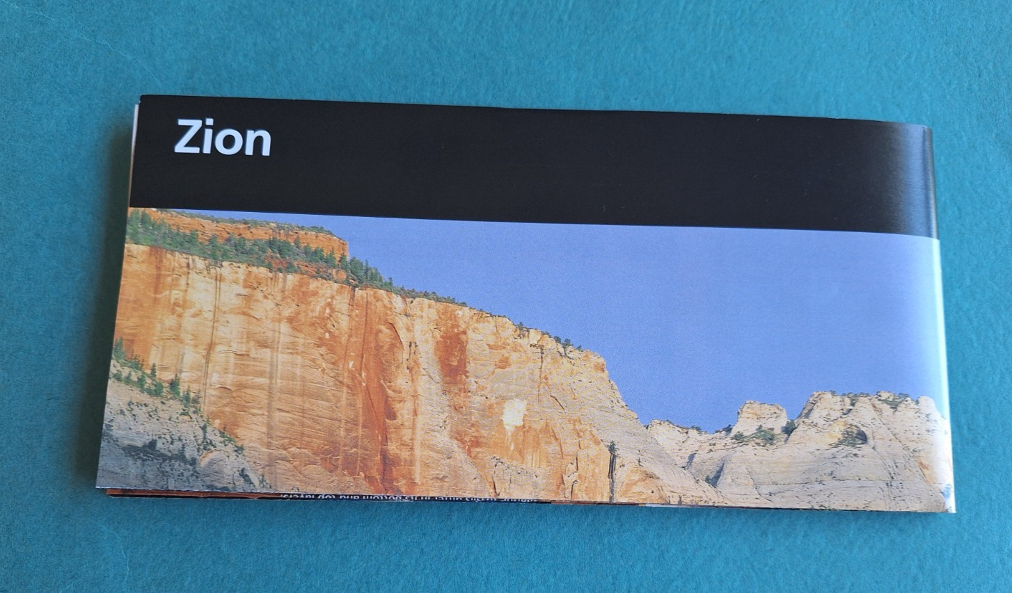 Newest ZION NP - Utah NATIONAL PARK SERVICE UNIGRID BROCHURE/MAP GPO 2025 Newest ZION NP - Utah NATIONAL PARK SERVICE UNIGRID BROCHURE/MAP GPO 2025