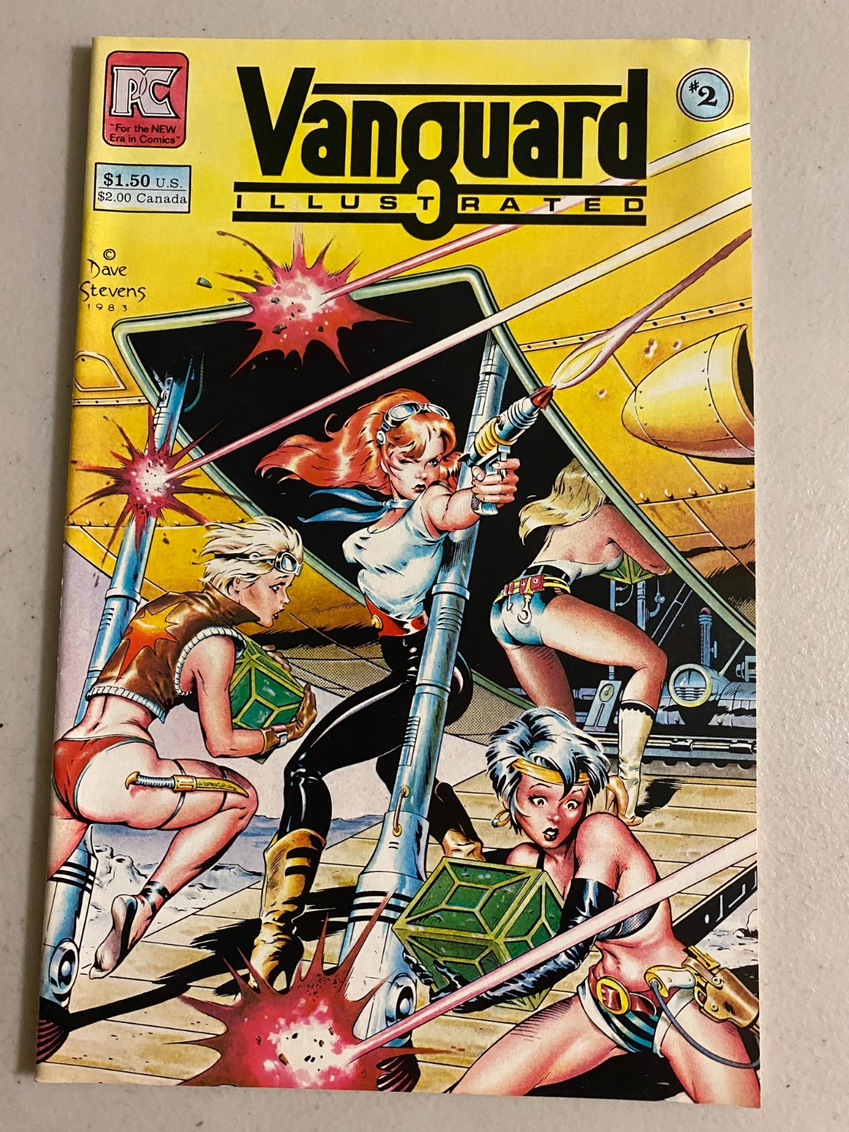 Vanguard Illustrated #2 Dave Stevens cover 4.0 (1984)