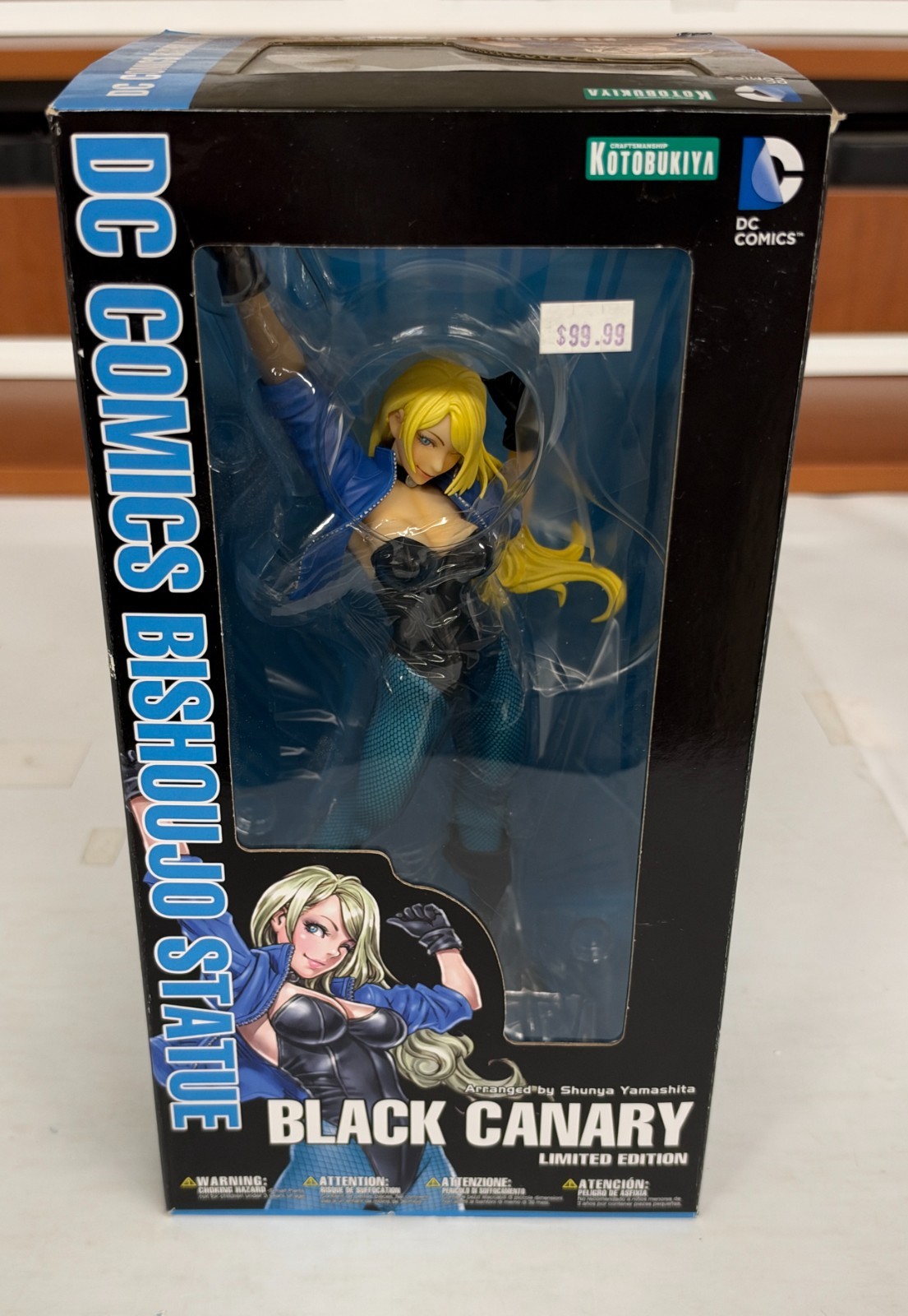 Kotobukiya Black Canary Bishoujo 1/7 Statue DC Comics 2015 NEW SEALED