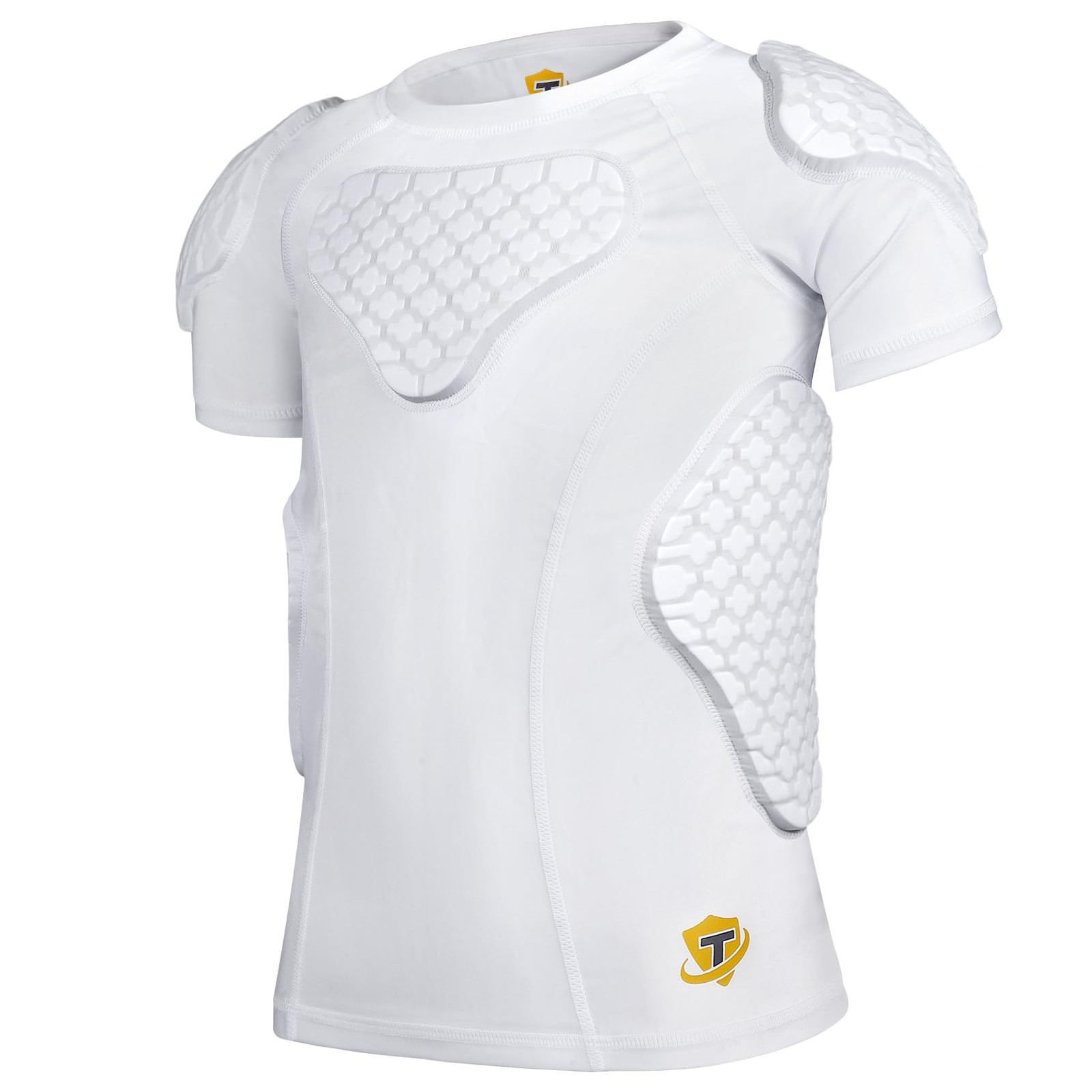 TUOY Kids Padded Chest Rib Protector Shirt Football Baseball