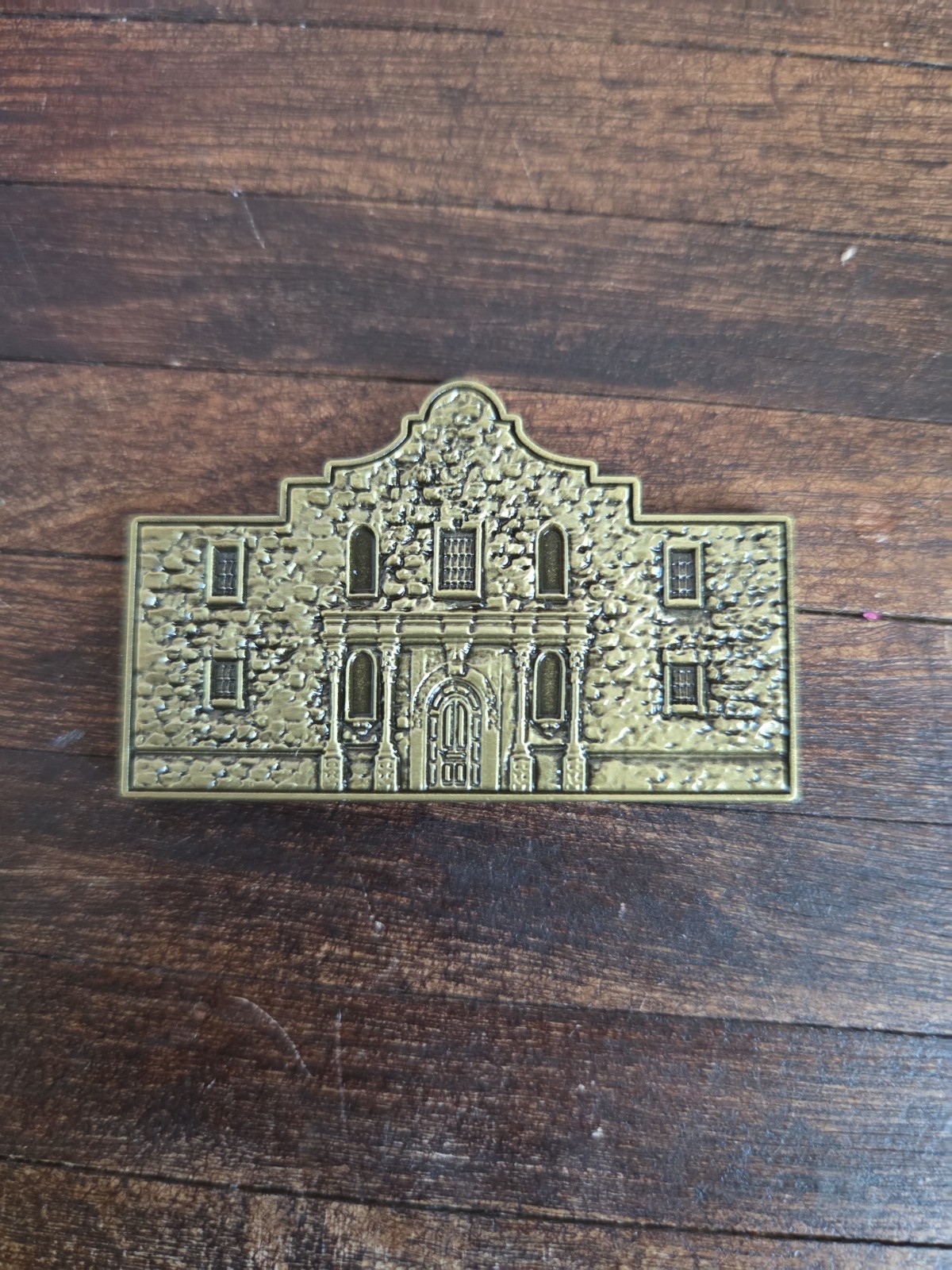 Remember the Alamo coin In The Shape Of The Alamo Remember the Alamo coin In The Shape Of The Alamo