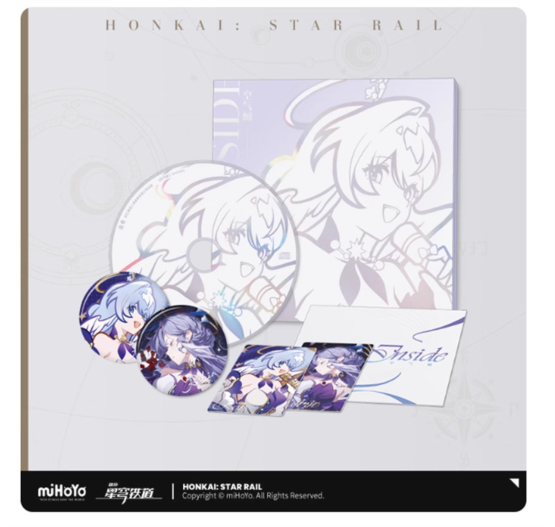 Official miHoYo Honkai: Star Rail Robin INSIDE CD Music Album Goods Badge Card